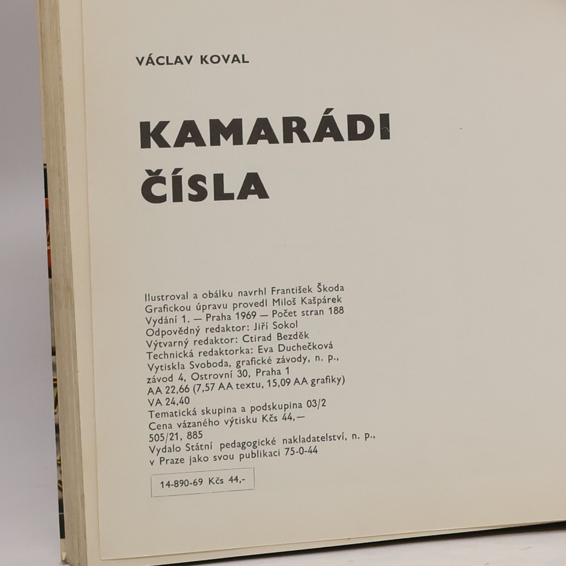 Václav Koval Kamarádi čísla