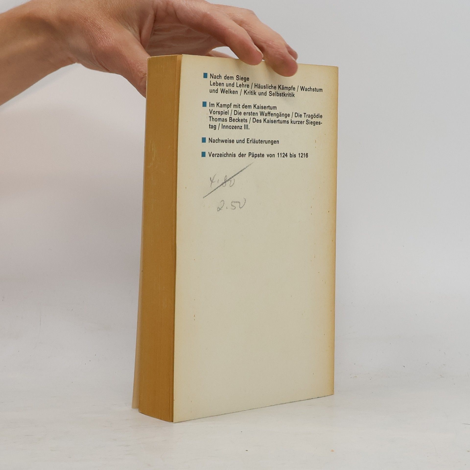 Various authors Das Papsttum Idee und Wirklichkeit 3. Die Vollendung