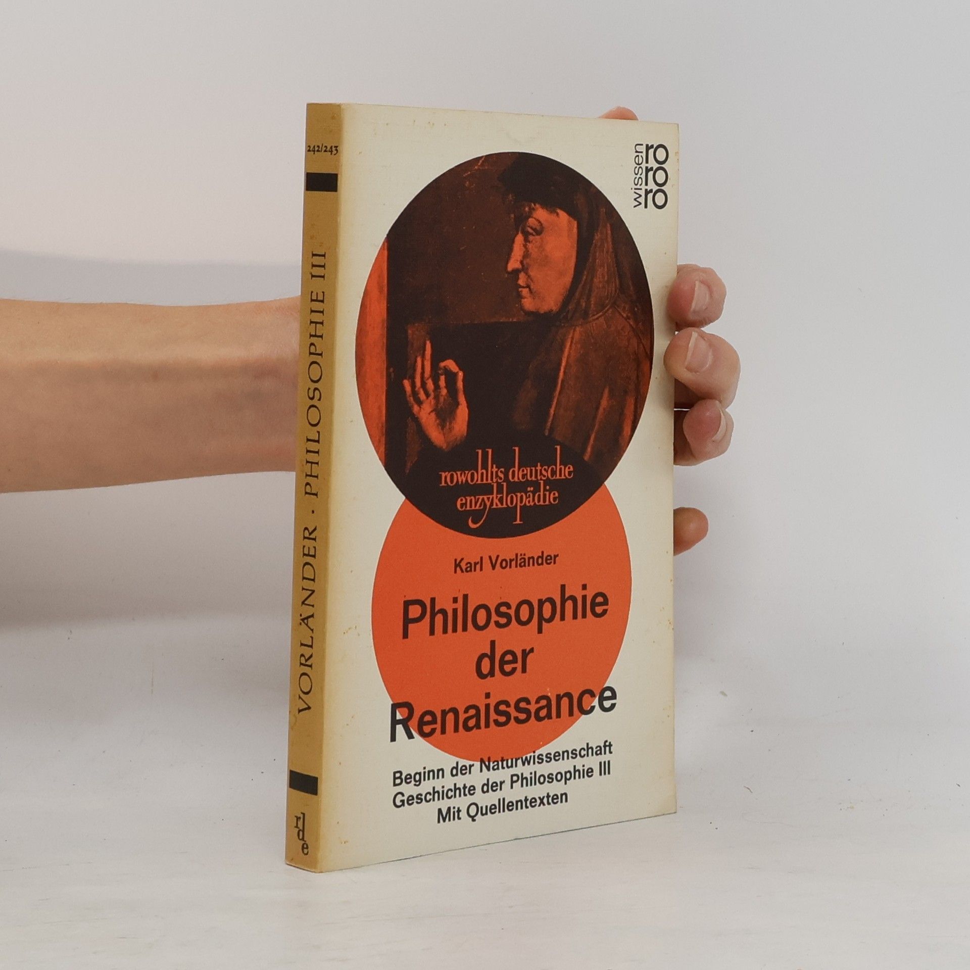 Karl Vorländer Philosophie der Renaissance