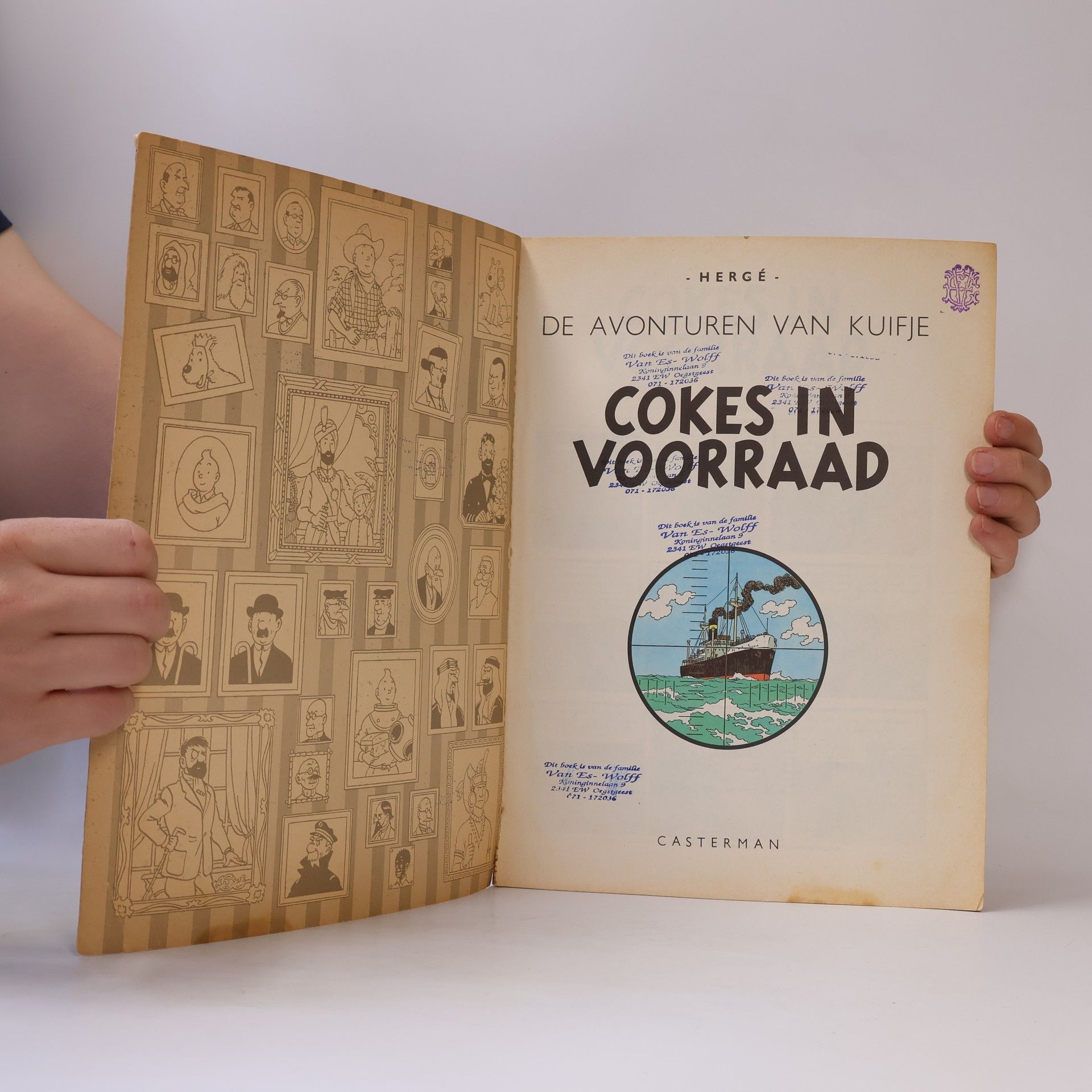 Hergé De Avonturen van Kuifje - 19: Cokes in voorraad