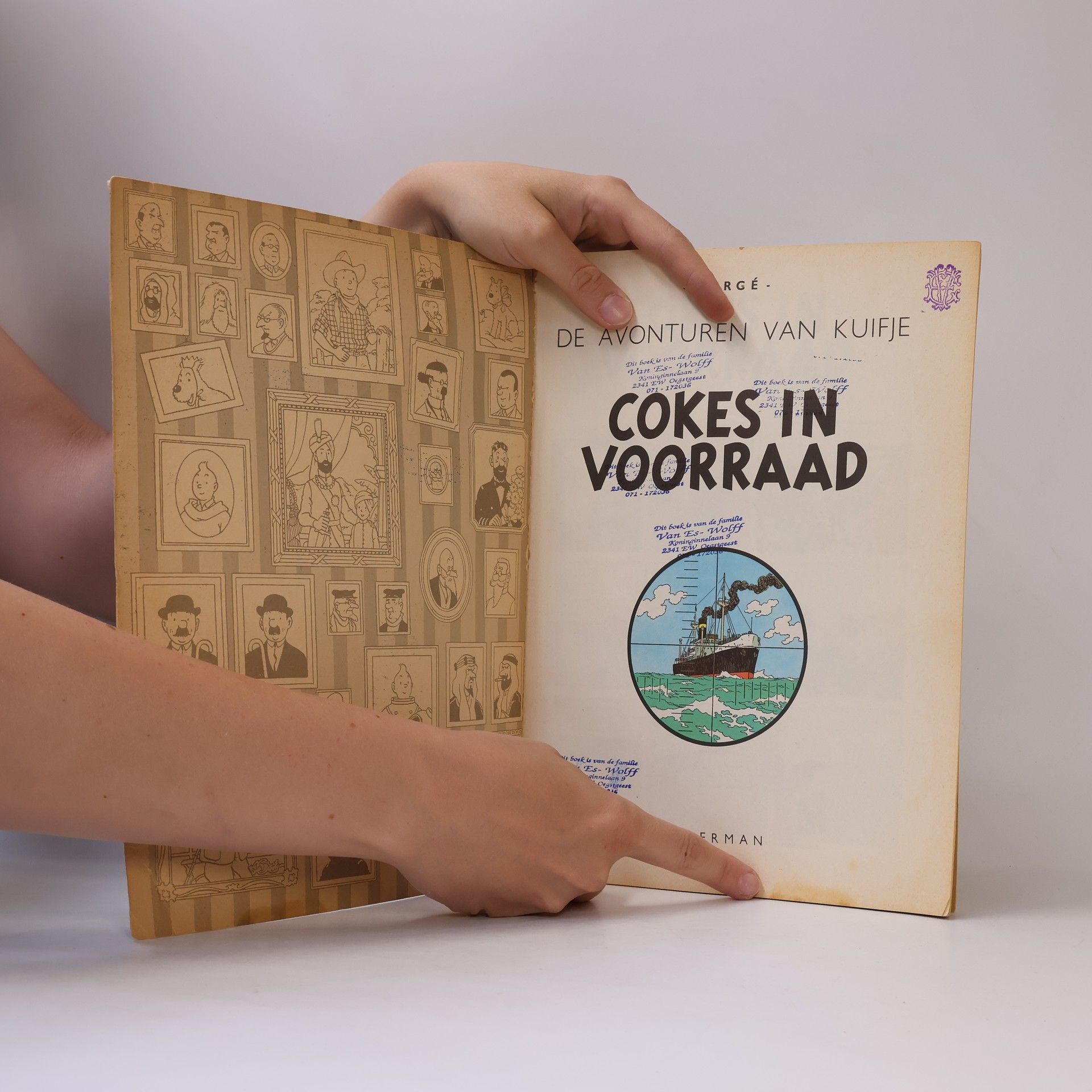 Hergé De Avonturen van Kuifje - 19: Cokes in voorraad