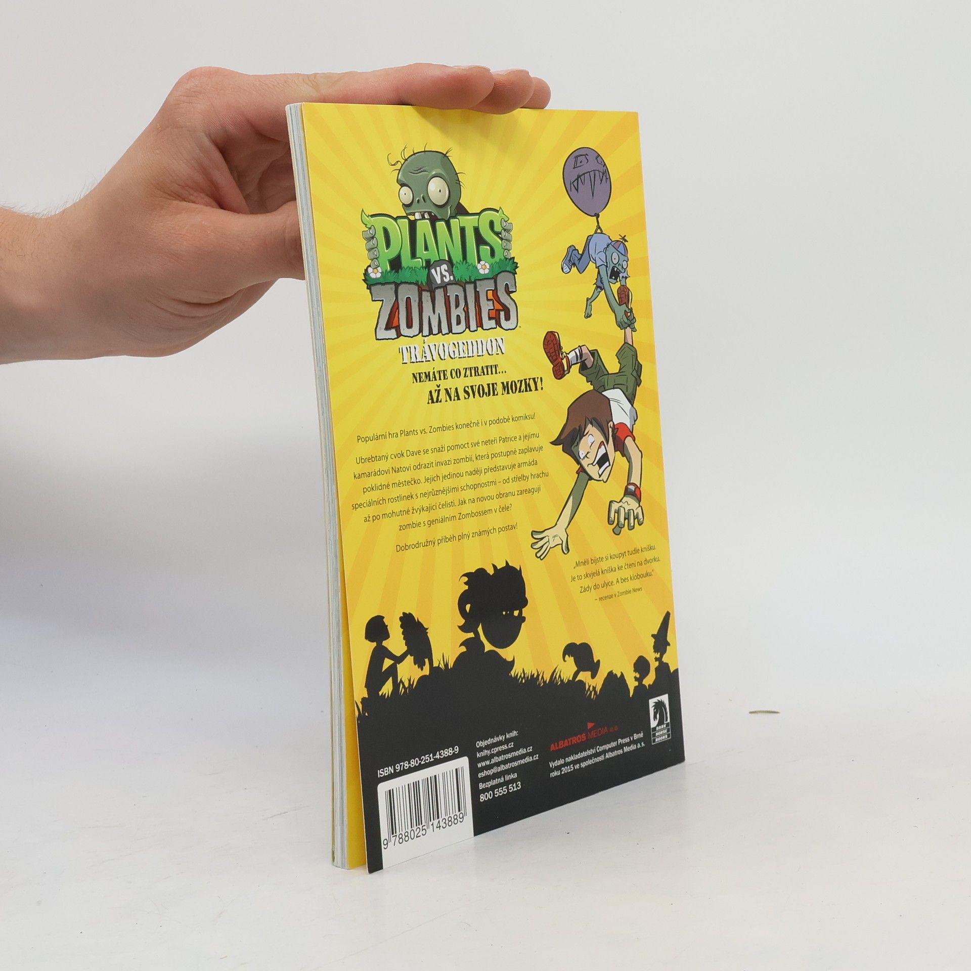Paul Tobin Plants vs. Zombies. Trávogeddon