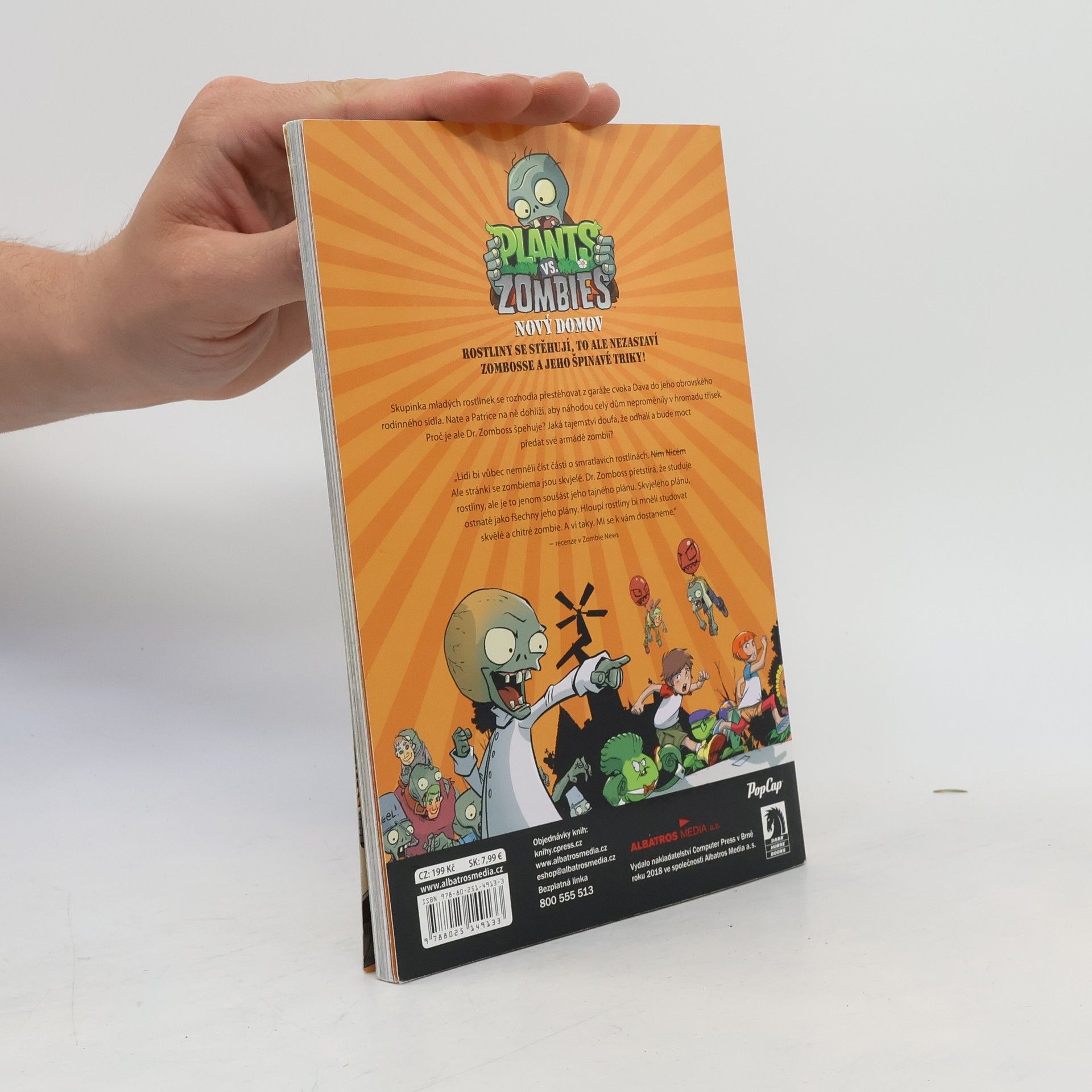 Paul Tobin Plants vs. Zombies. Nový domov