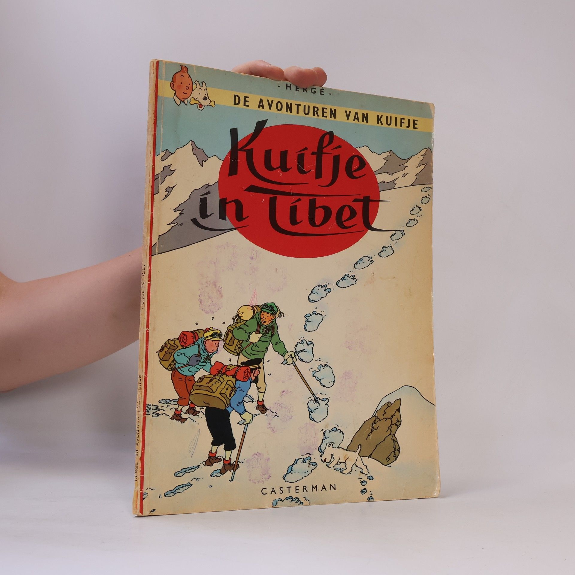 Hergé De Avonturen van Kuifje - 20: Kuifje in Tibet