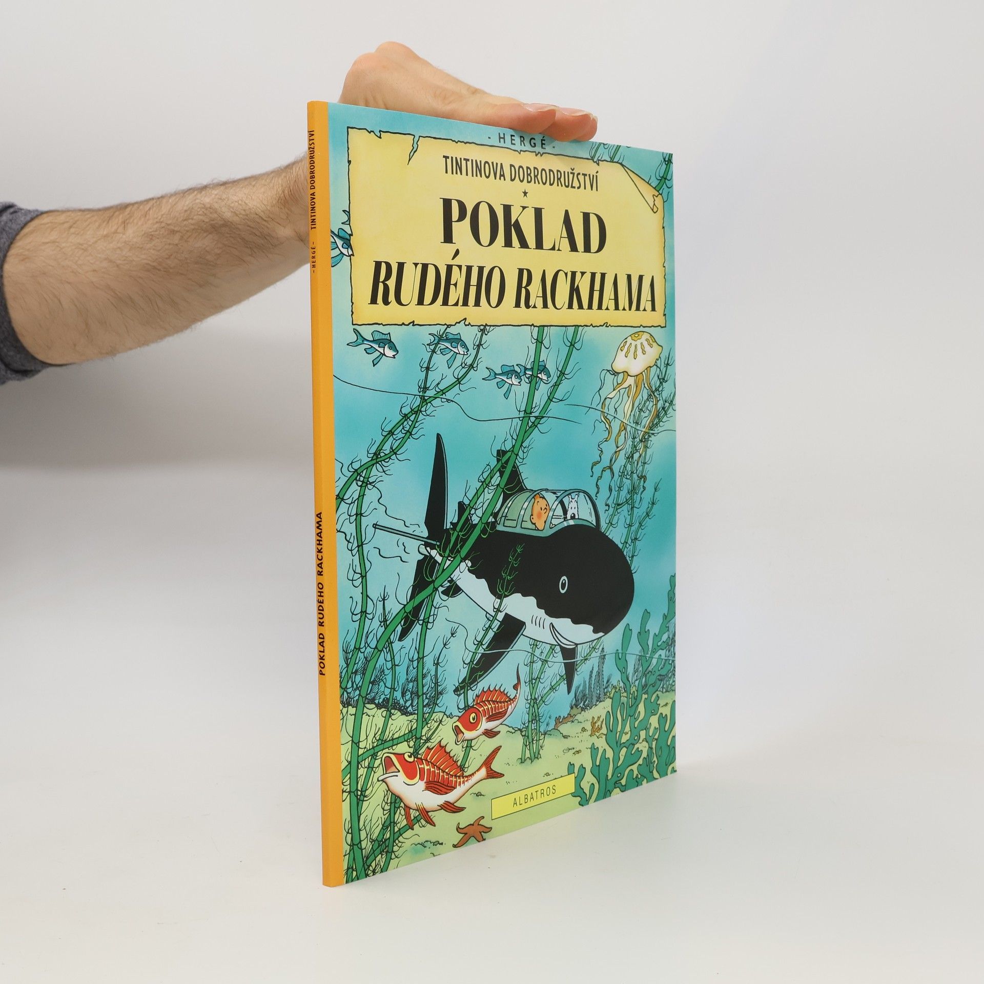 Hergé Poklad Rudého Rackhama