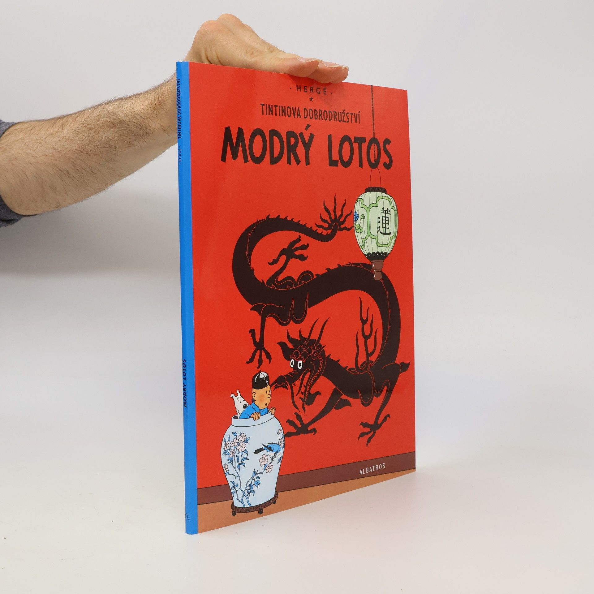 Hergé Modrý lotos