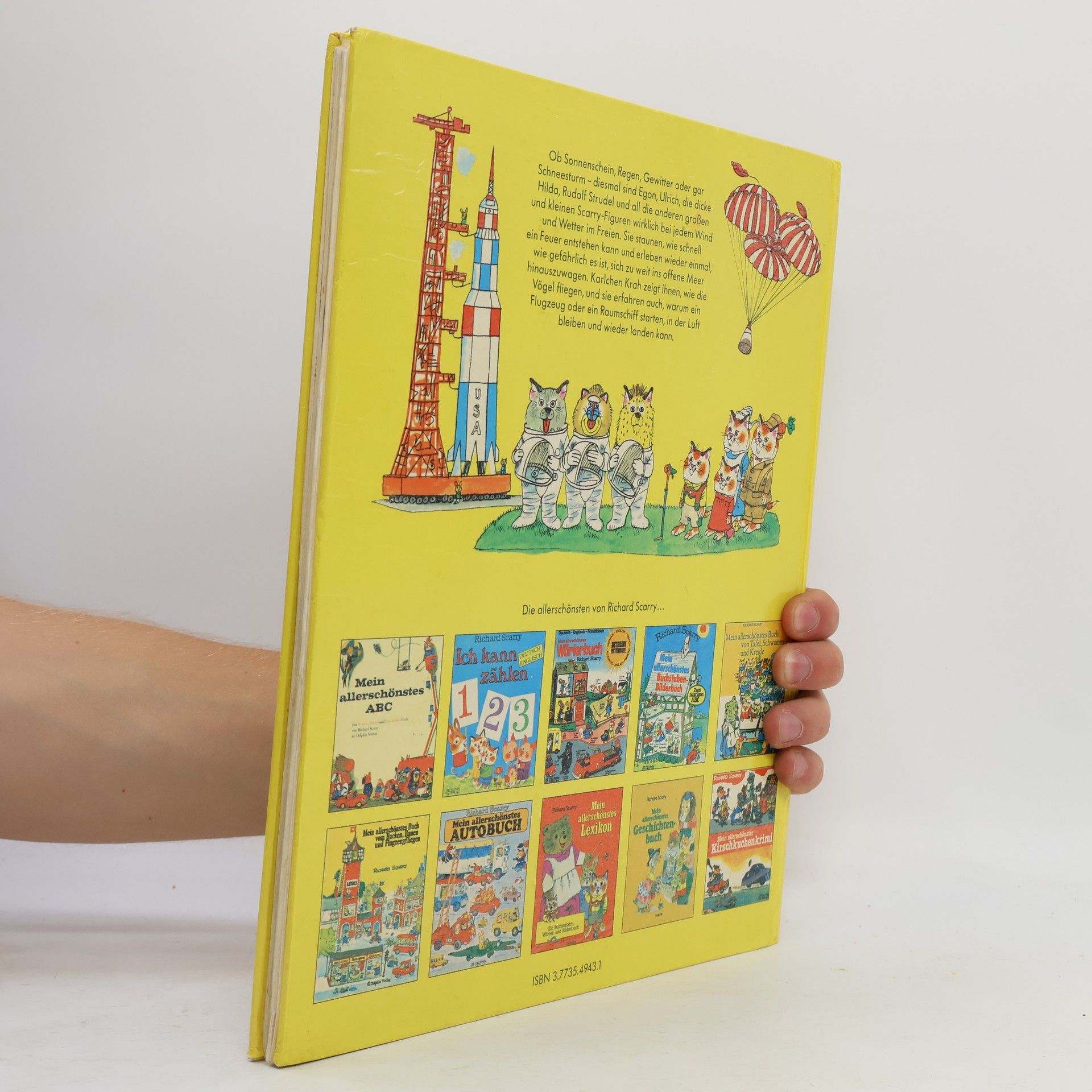 Richard Scarry Mein allerschönstes Buch von Wetter, Wind und Flugzeugfliegen