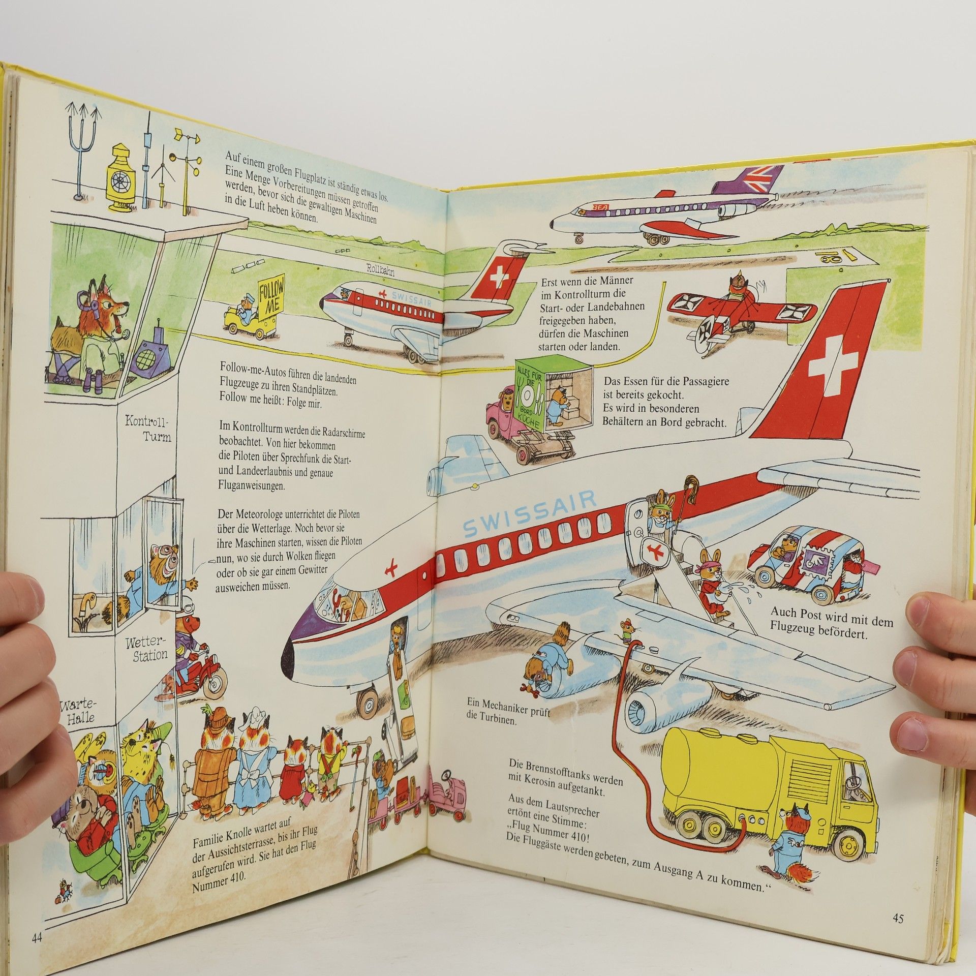 Richard Scarry Mein allerschönstes Buch von Wetter, Wind und Flugzeugfliegen