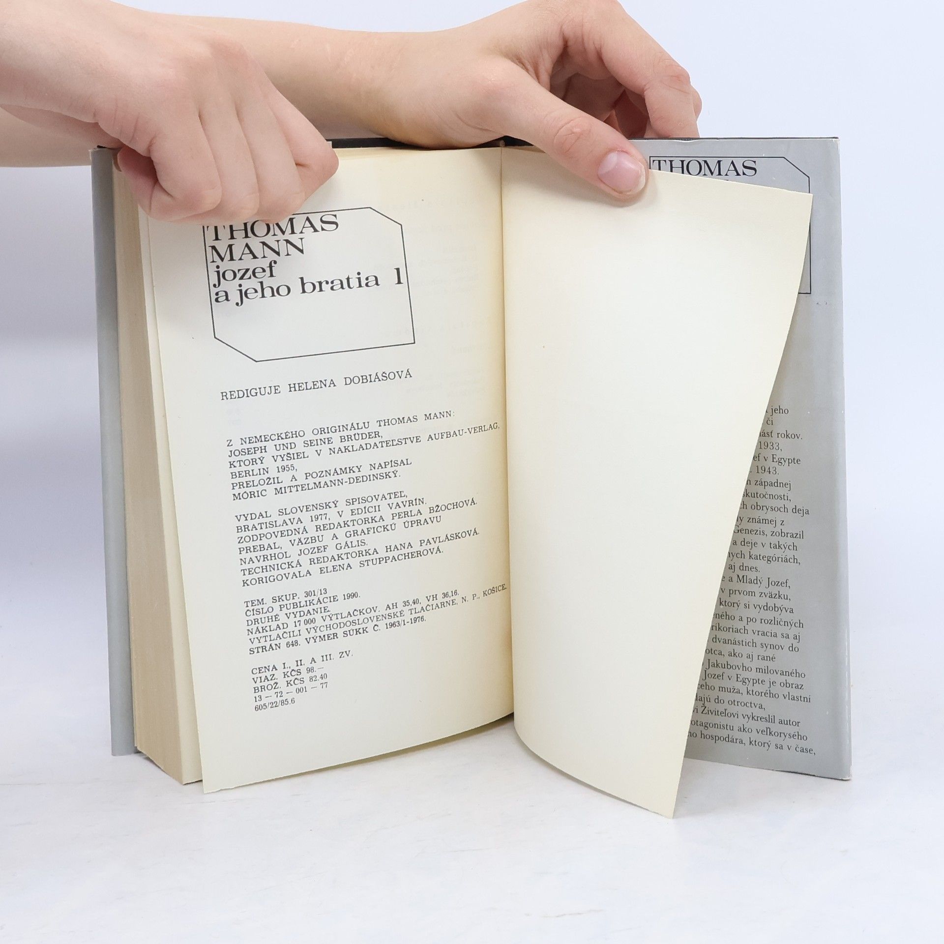 Thomas Mann Jozef a jeho bratia 1