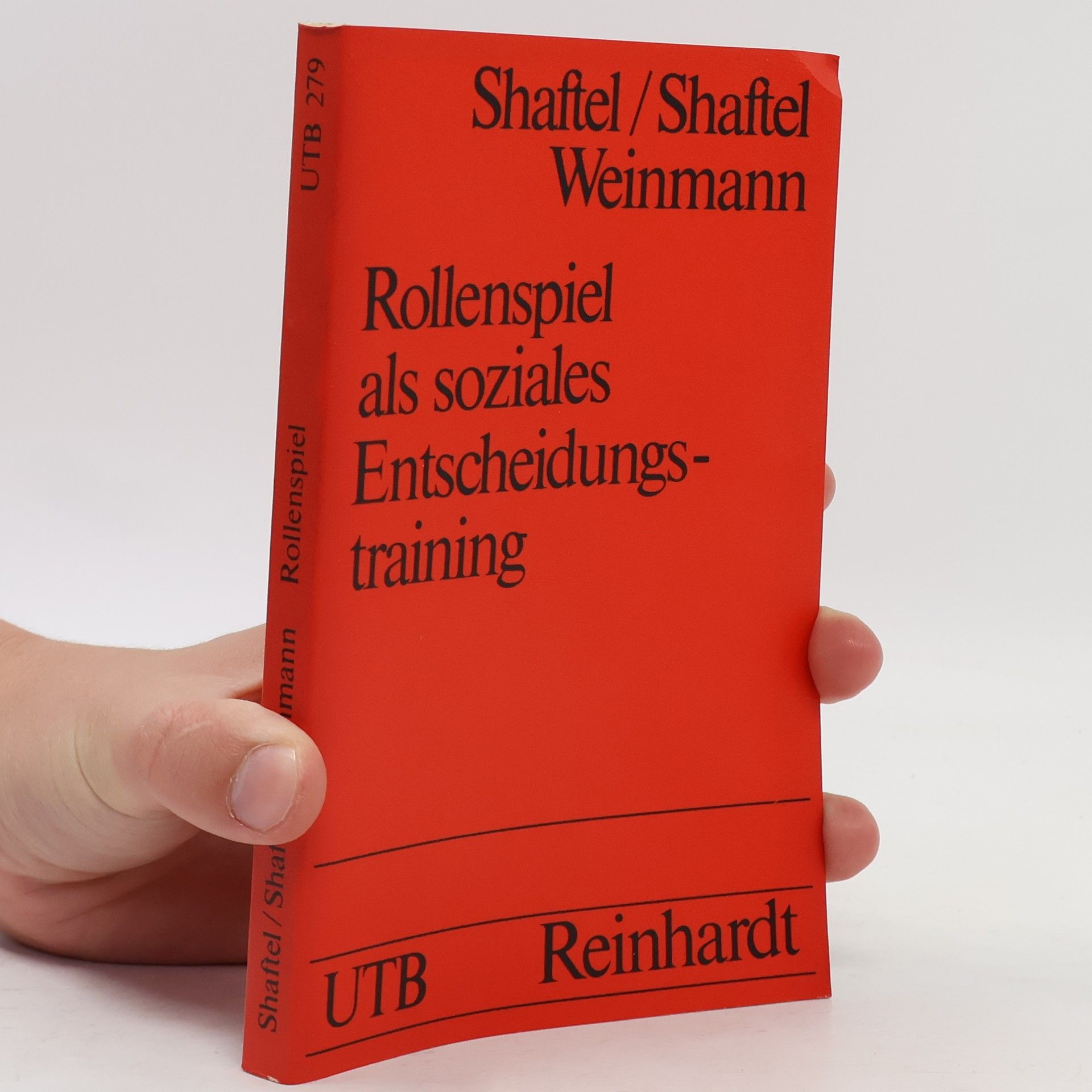 Wulf Weinmann UTB - 279: Rollenspiel als soziales Entscheidungstraining