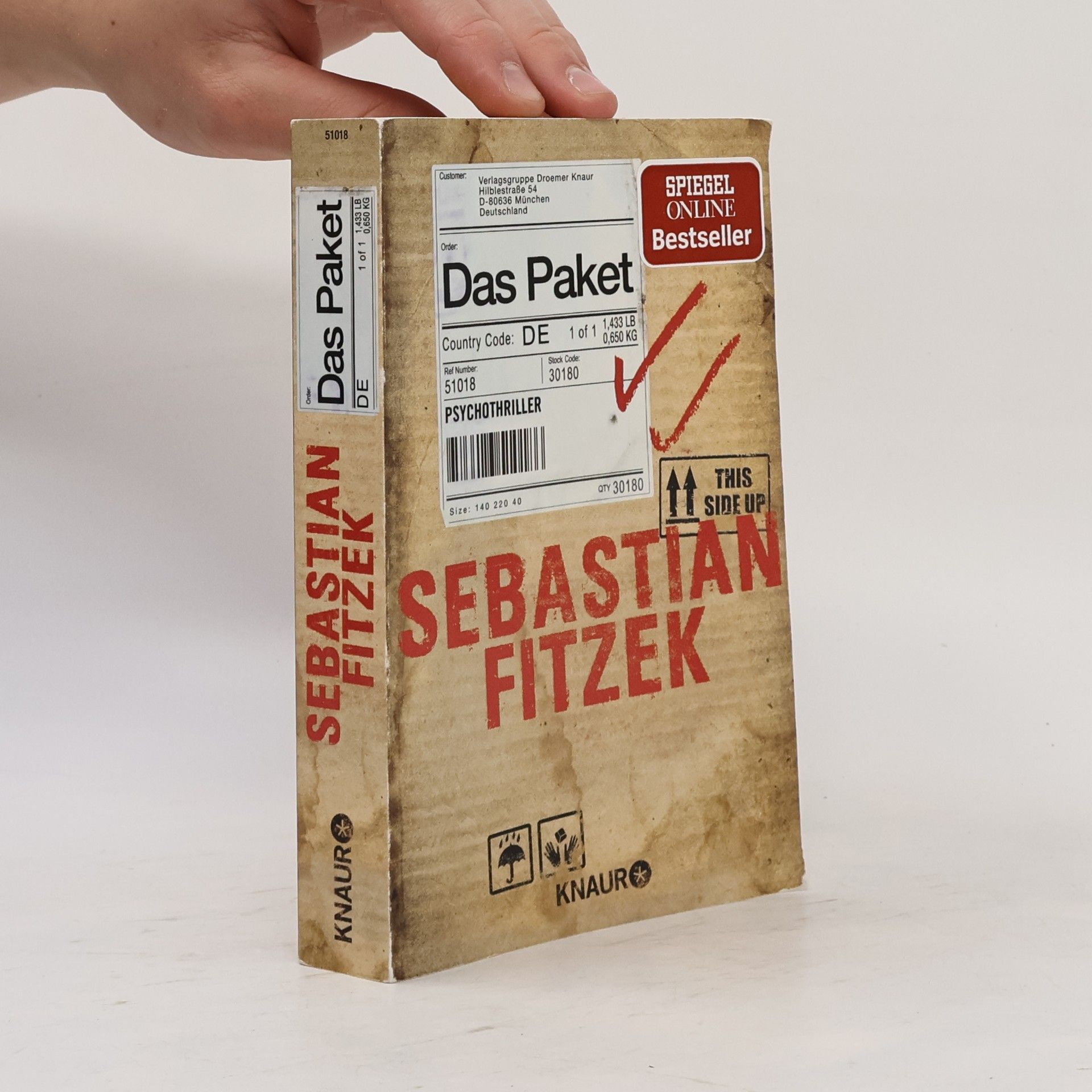 Sebastian Fitzek Das Paket