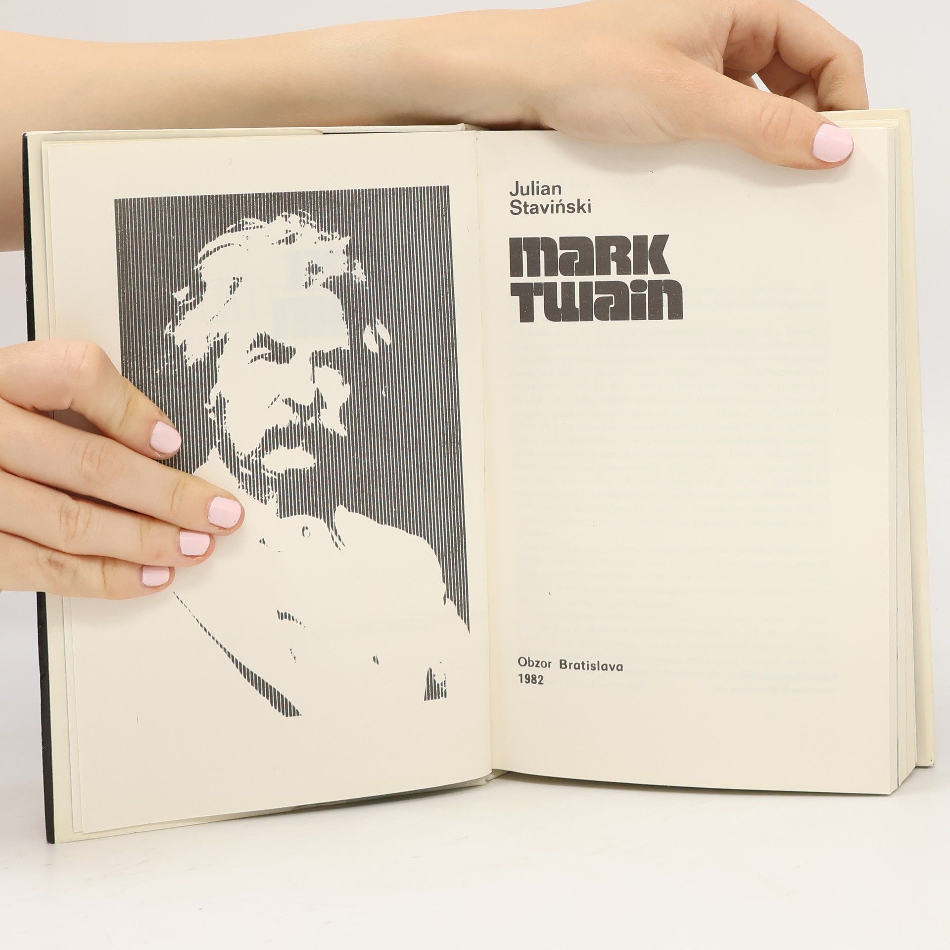 Julian Staviński  Mark Twain