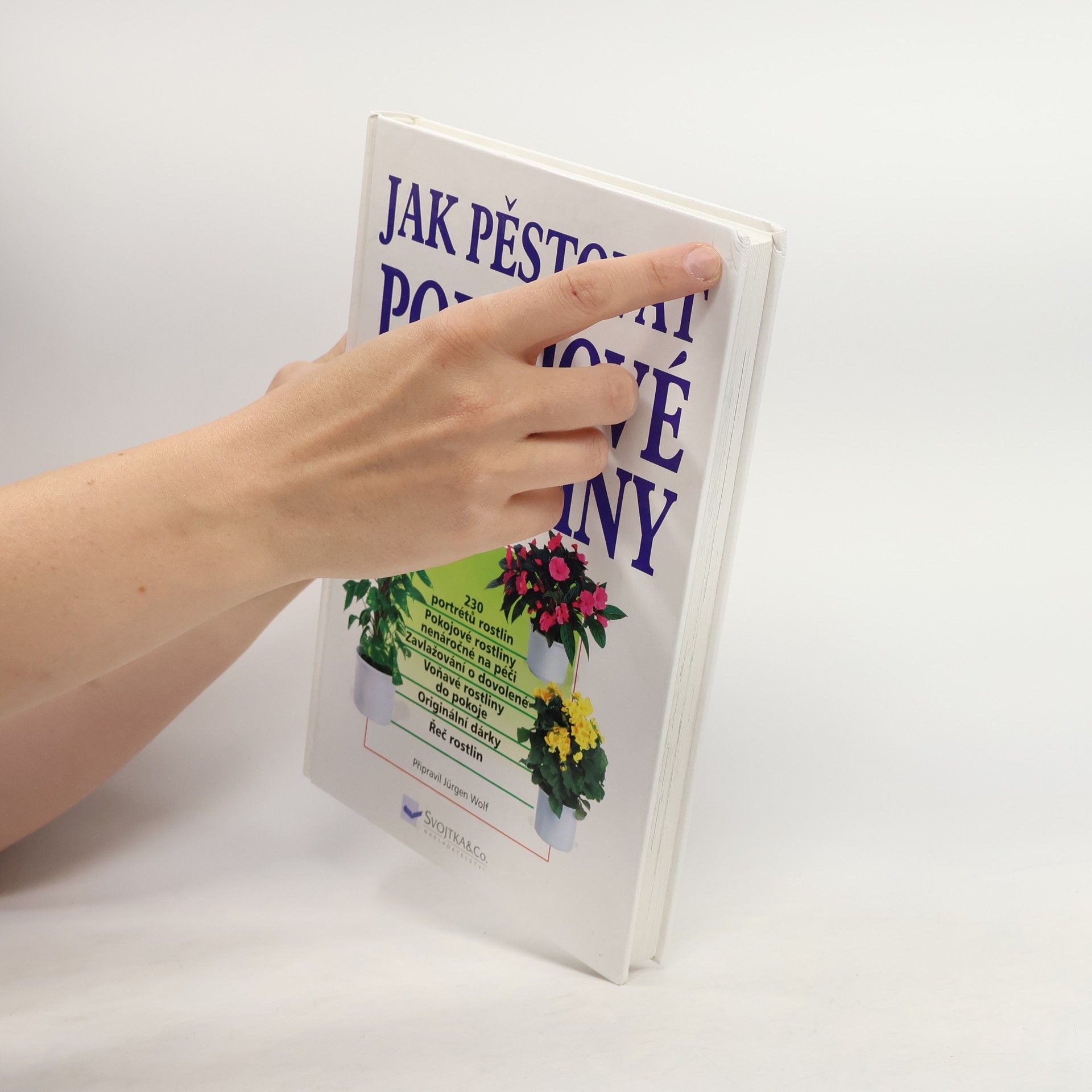 Jürgen Wolf Jak pěstovat pokojové rostliny