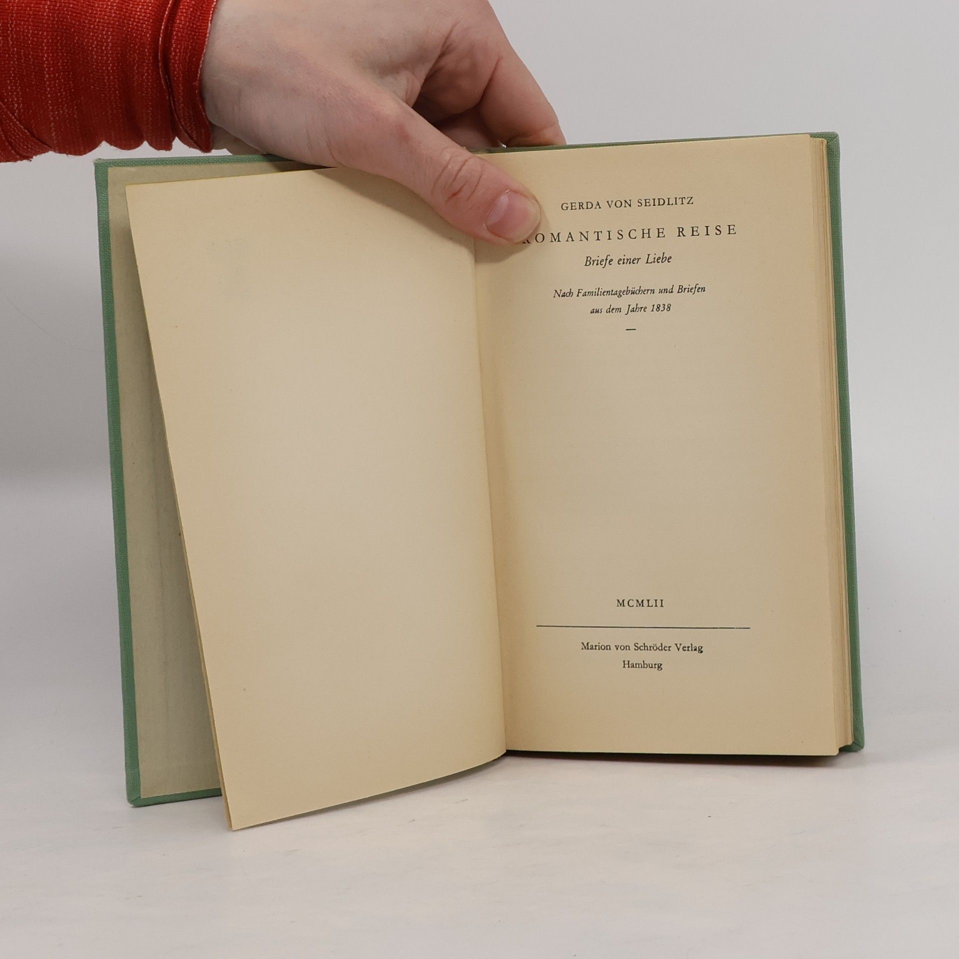 Gerda von Seidlitz Romantische Reise