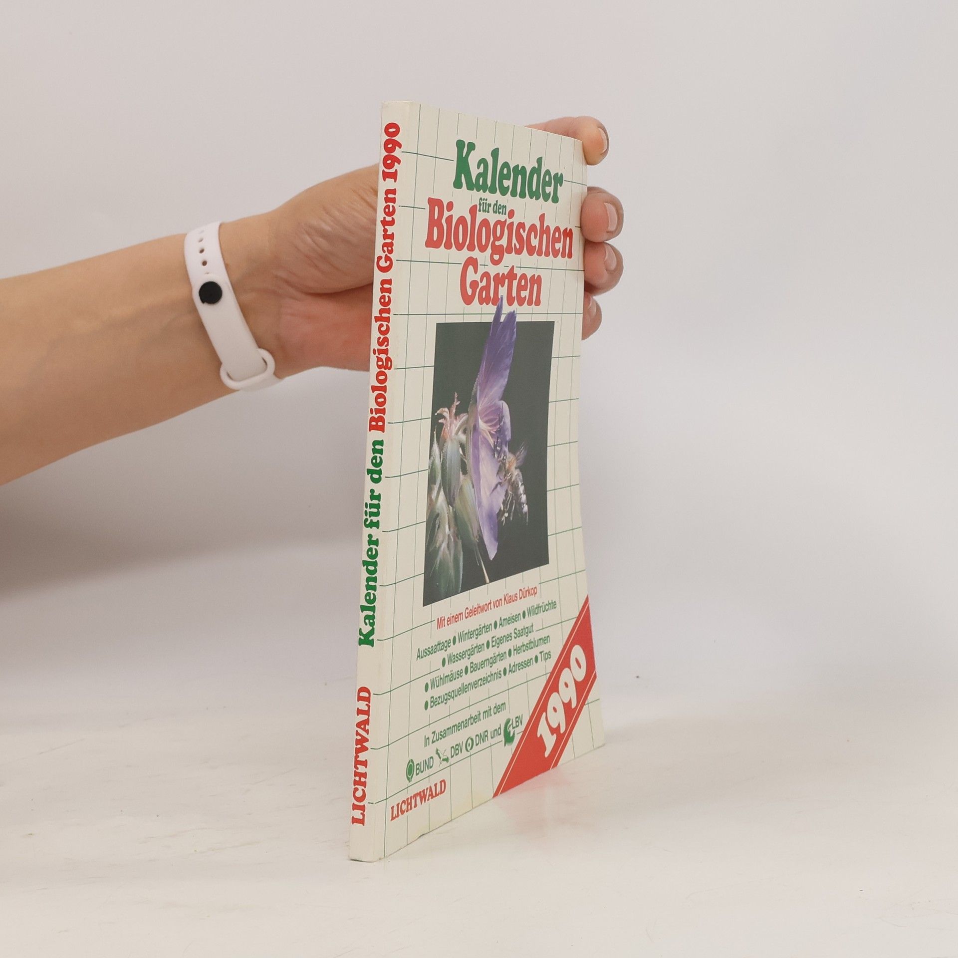 Kalender für den Biologischen Garten 1990