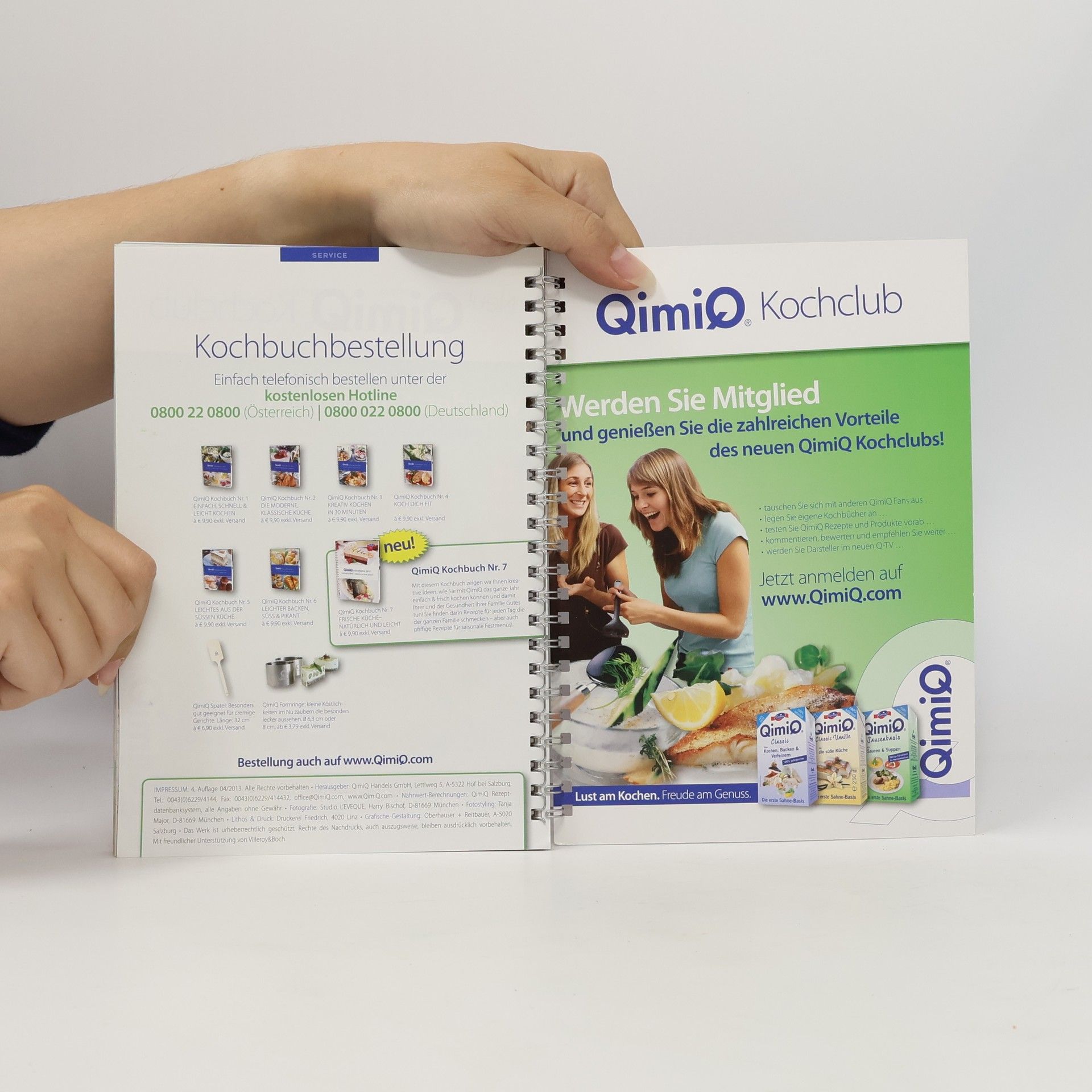 Various authors QimiQ Kochbuch No.4 Koch Dich Fit