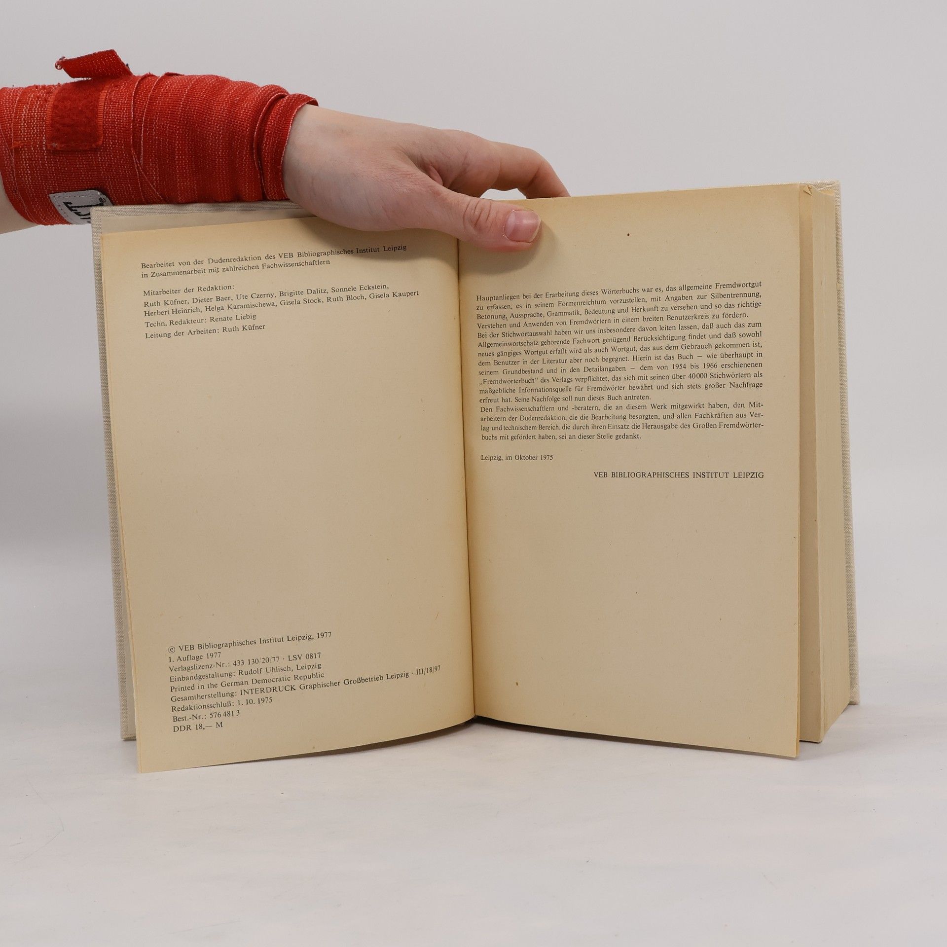 Ruth Küfner Grosses Fremdwörterbuch