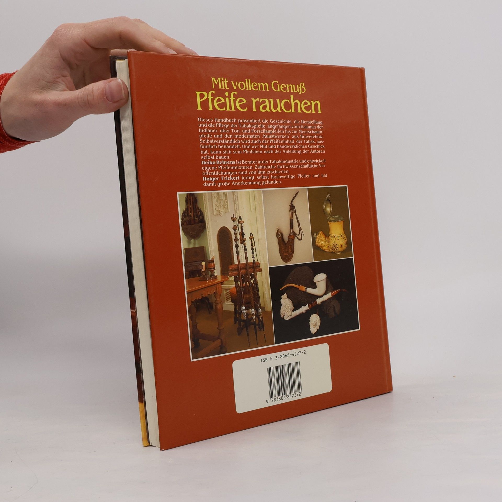 Heiko Behrens Mit vollem Genuss Pfeife rauchen