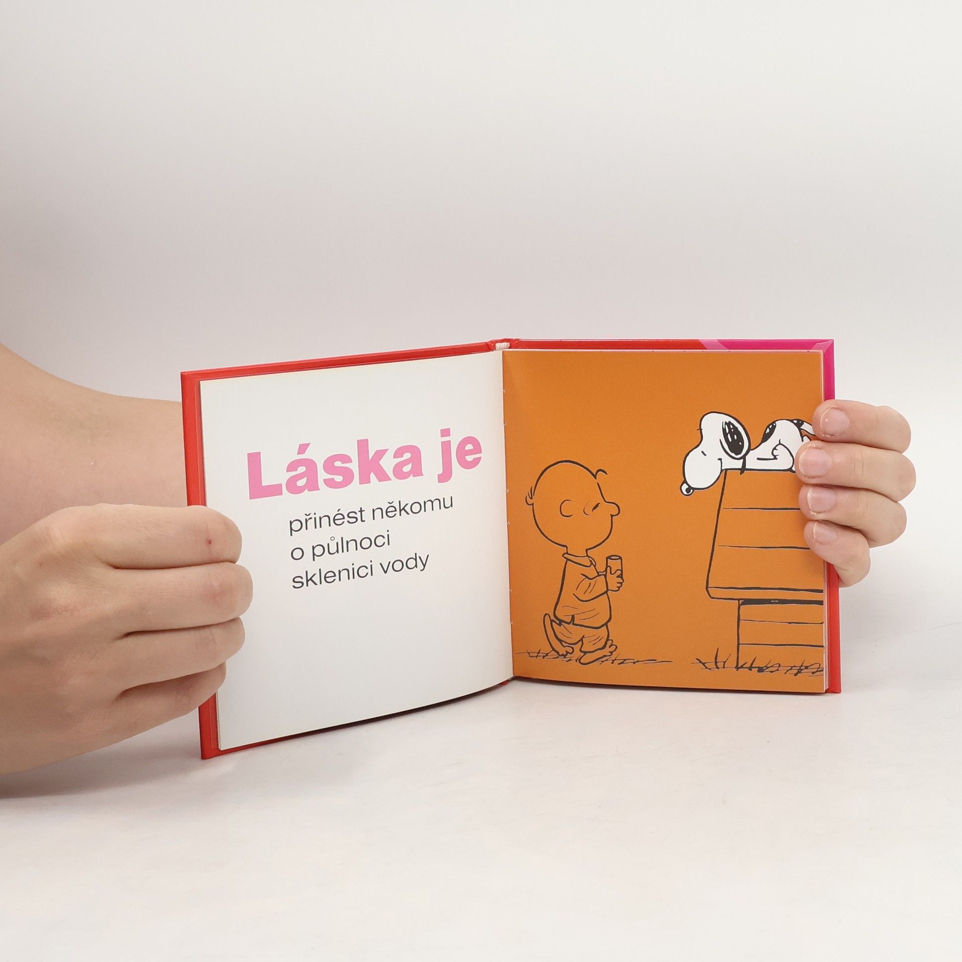 Charles M. Schulz Láska je-- vodit se za ruce