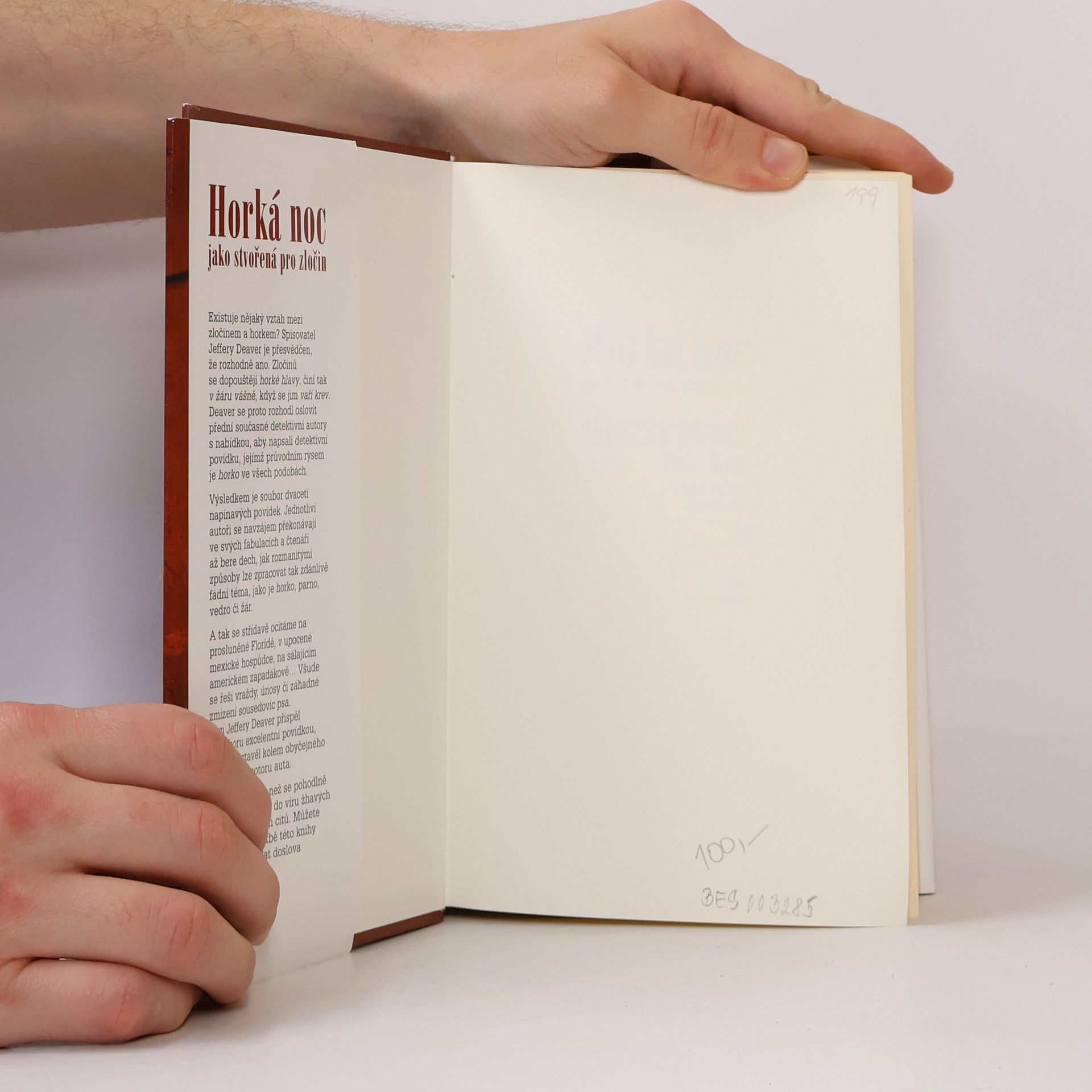 Jeffery Deaver Horká noc jako stvořená pro zločin