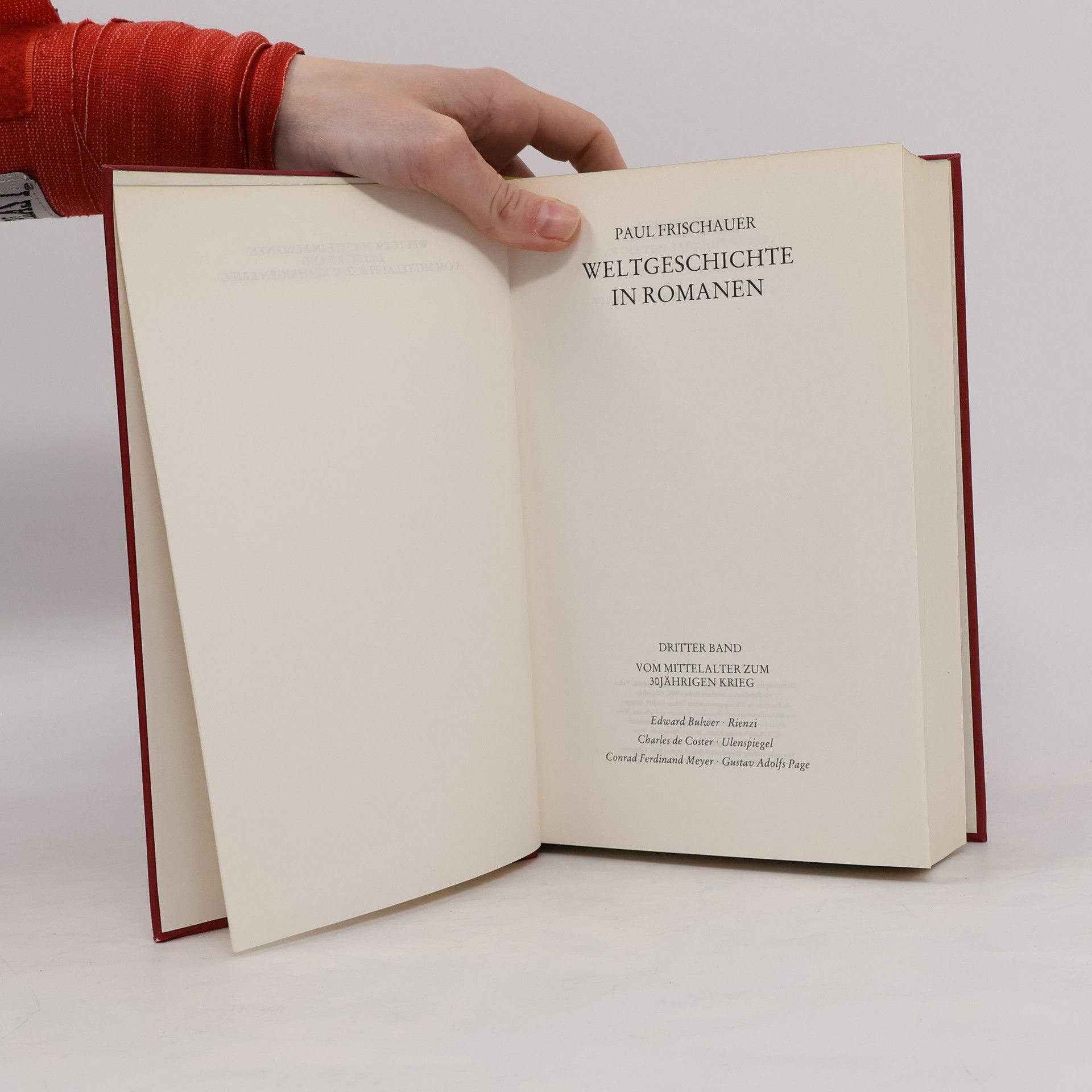 Paul Frischauer Weltgeschichte in Romanen 3
