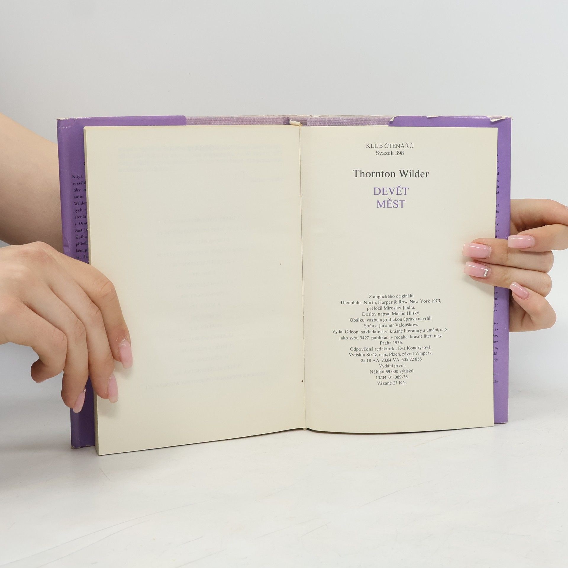 Thornton Wilder Devět měst