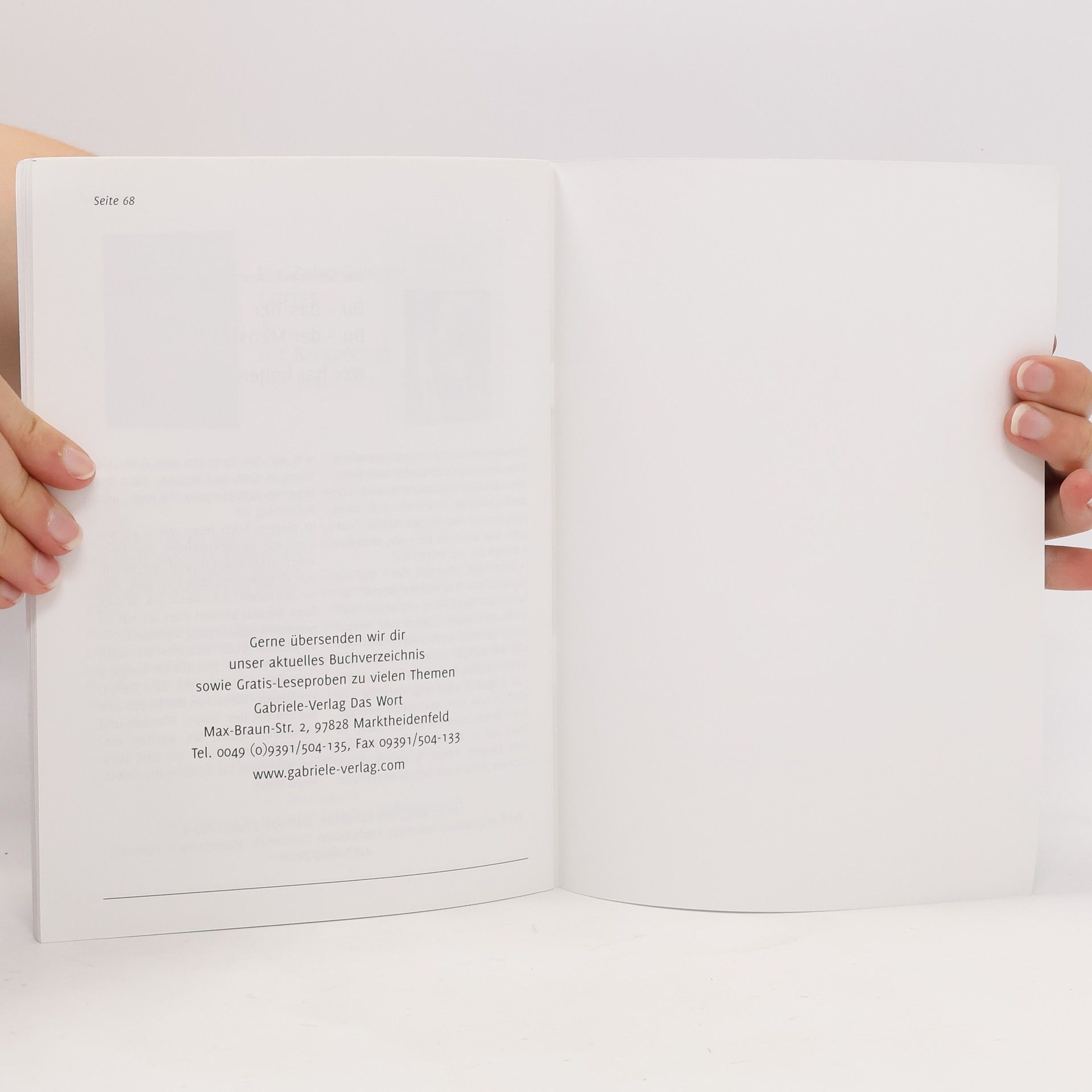 Various authors Der jugendliche und der Prophet