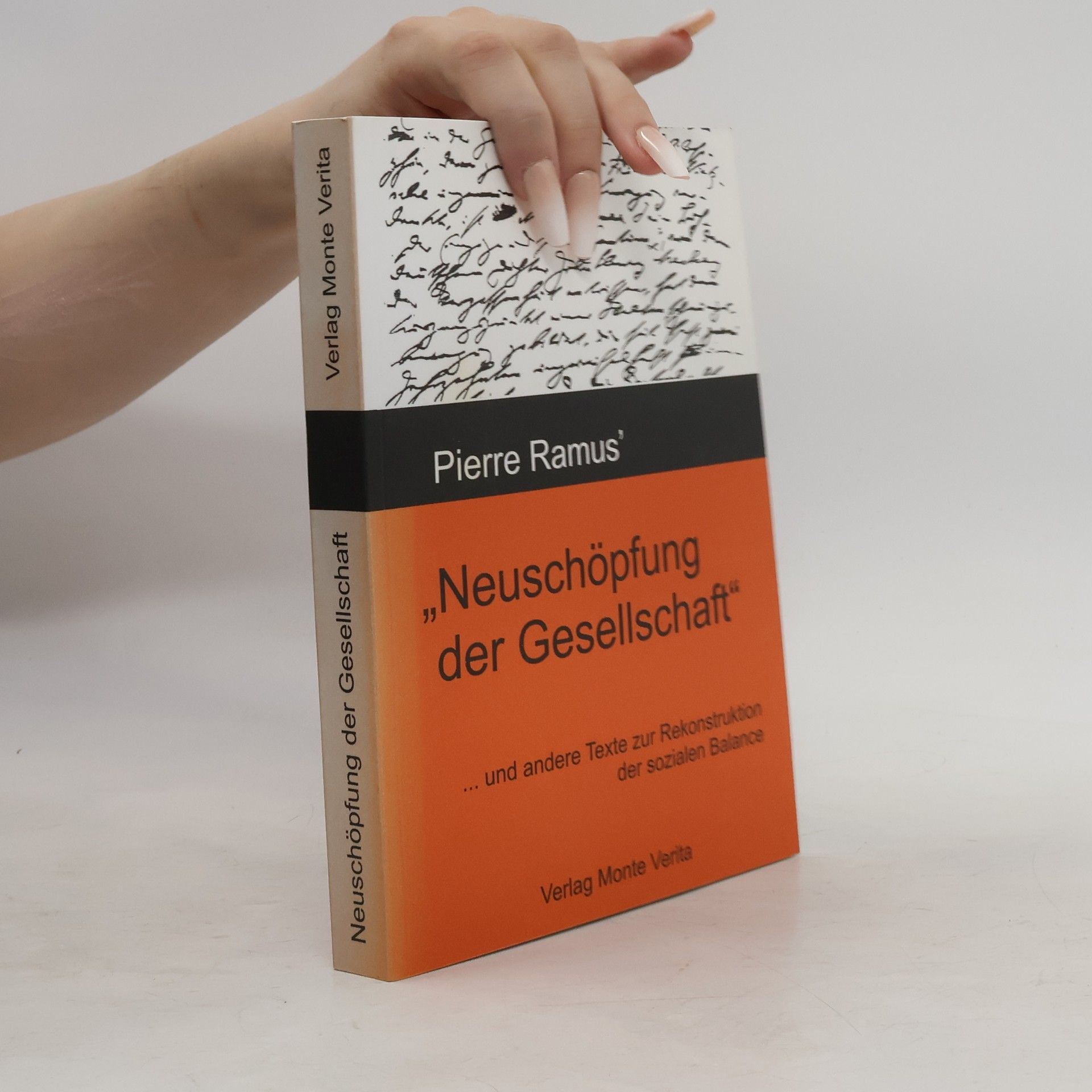 Pierre Ramus Pierre Ramus' "Neuschöpfung der Gesellschaft"