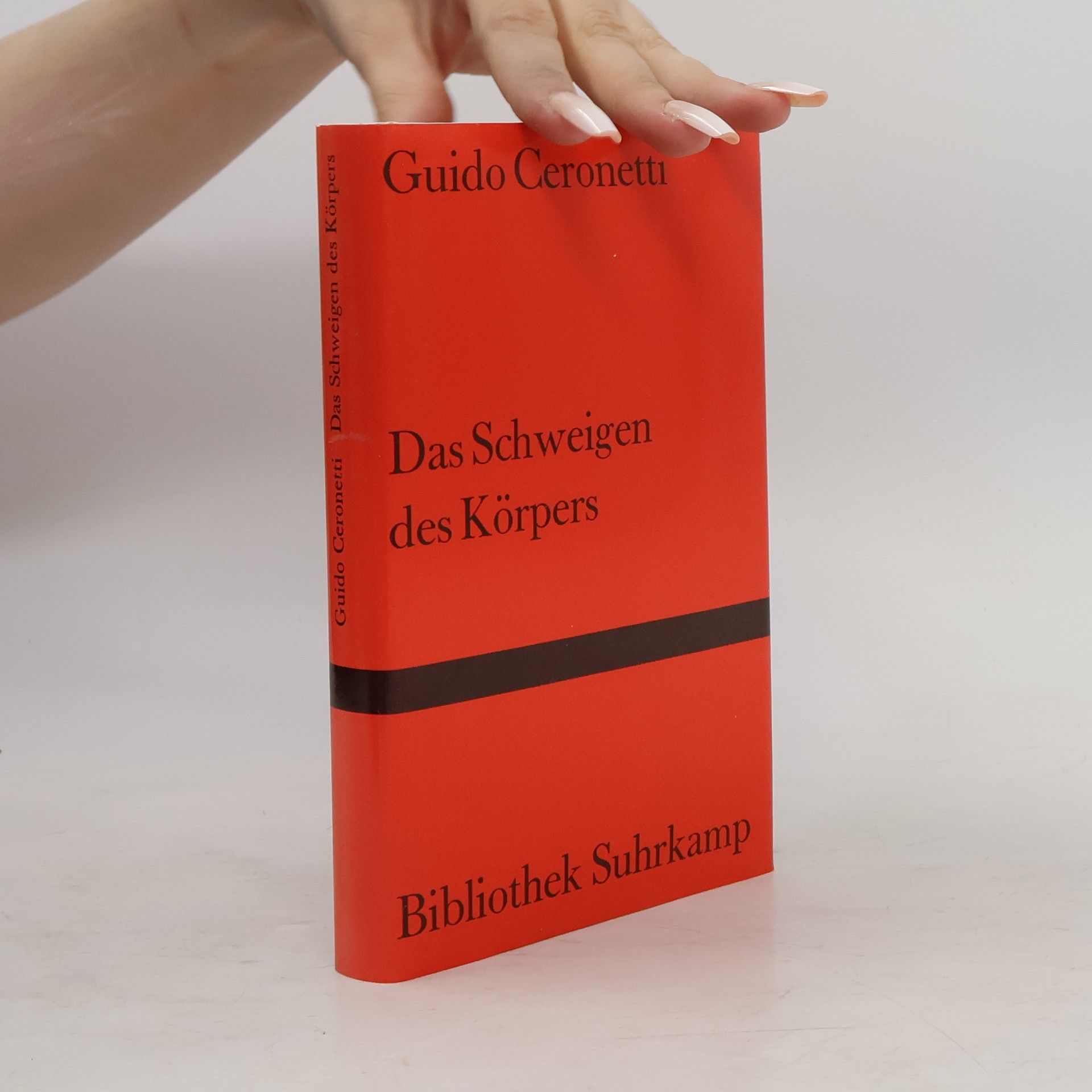 Guido Ceronetti Das Schweigen des Körpers