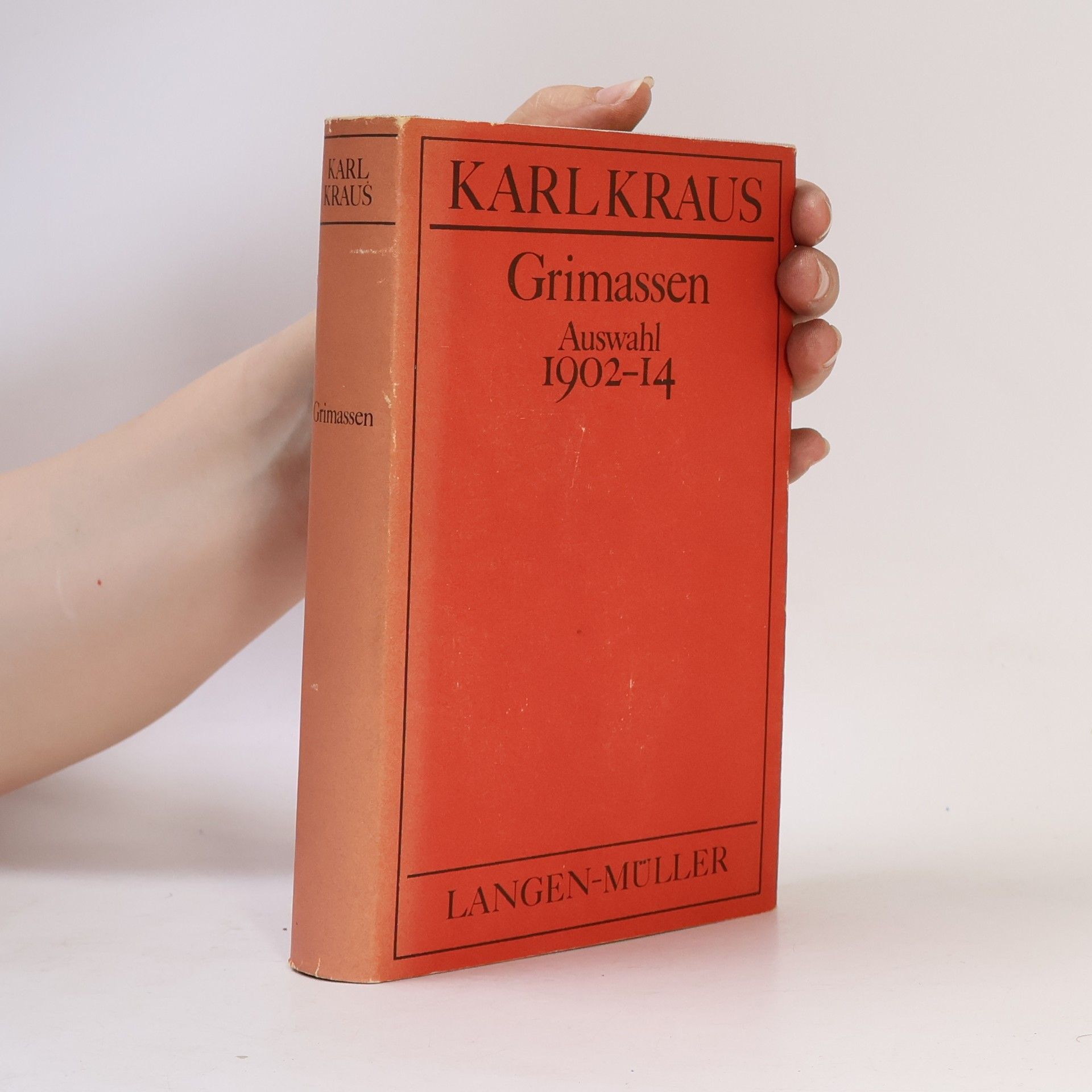 Grimassen. Auswahl 1902-14