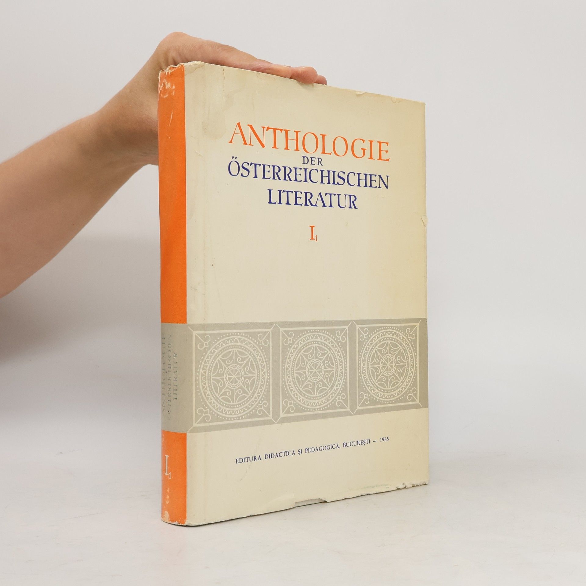Jean Livescu Anthologie der Österreichischen Literatur I.