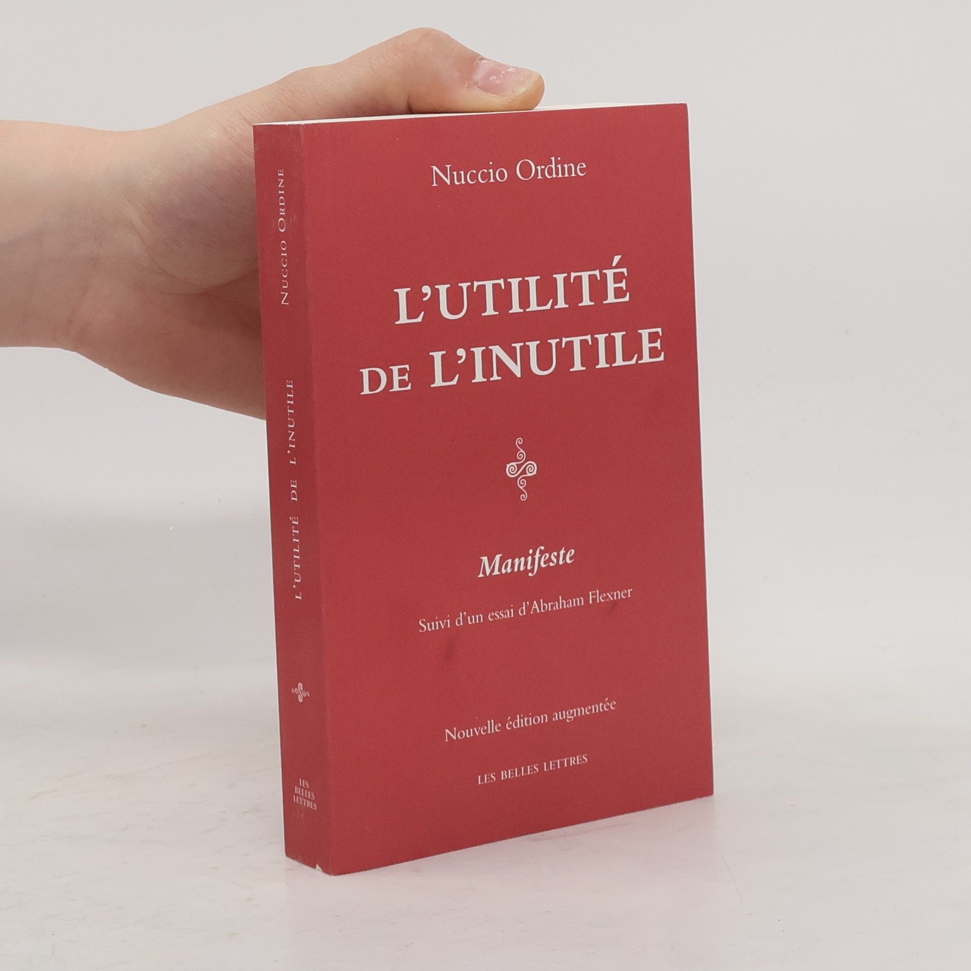 Nuccio Ordine L'Utilité de l'inutile