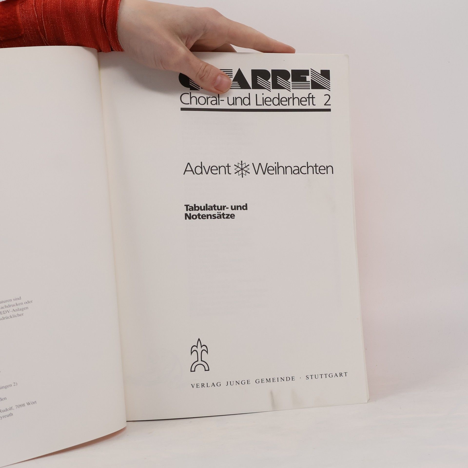 Gitarren - Choral- und Liederheft 2