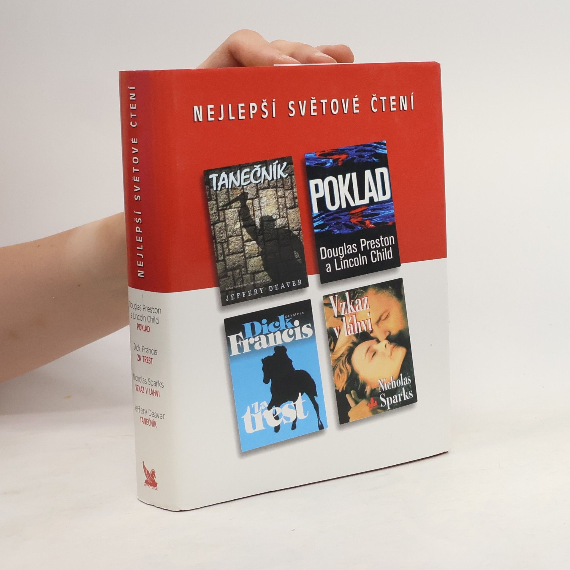 Nicholas Sparks Nejlepší světové čtení. Tanečník. Poklad. Za trest. Vzkaz v láhvi