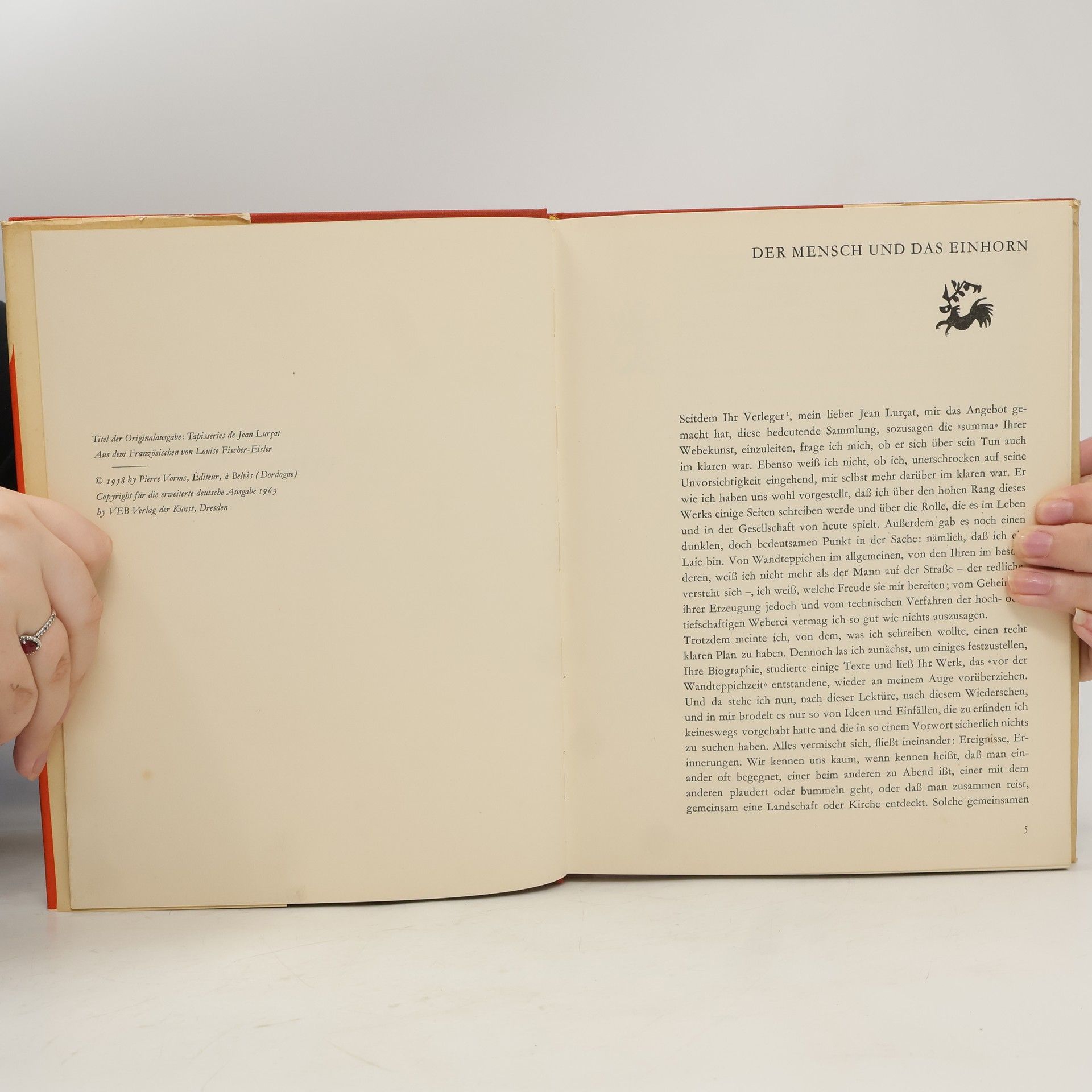 Various authors Tapisserien von Jean Lurçat
