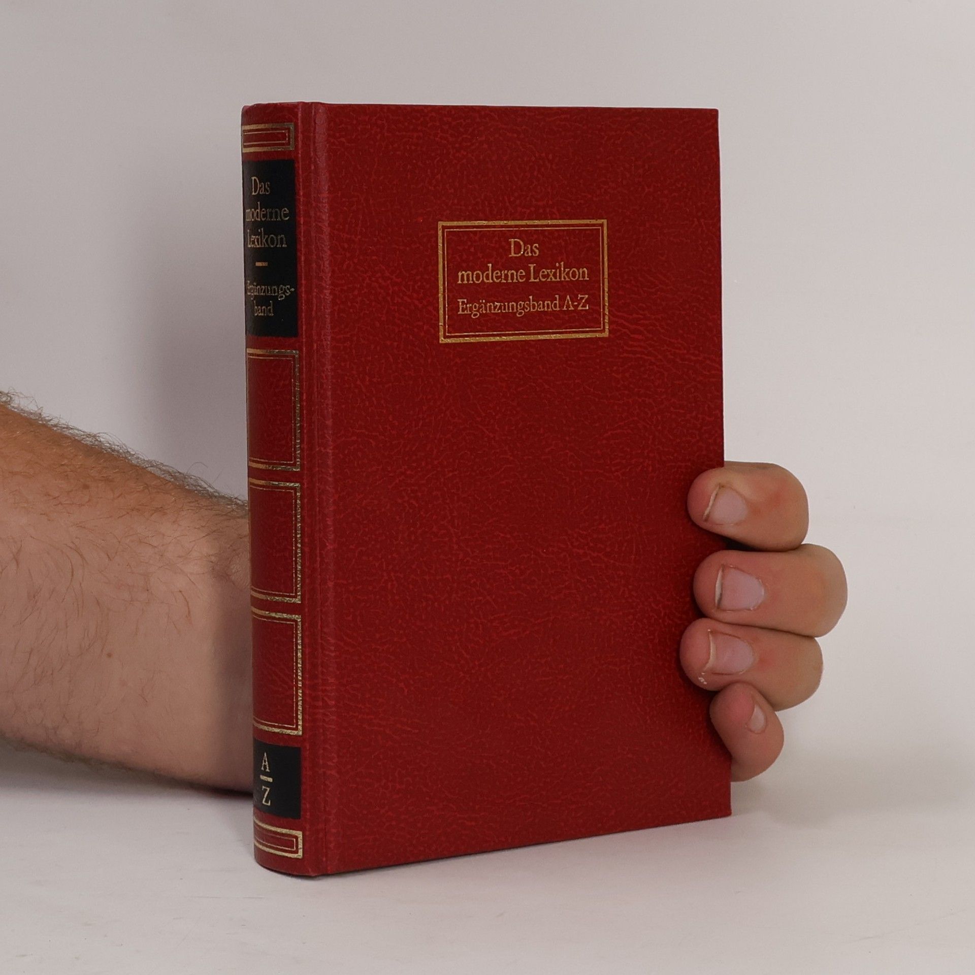 Autores varios Das moderne Lexikon. Ergänzungsband A-Z