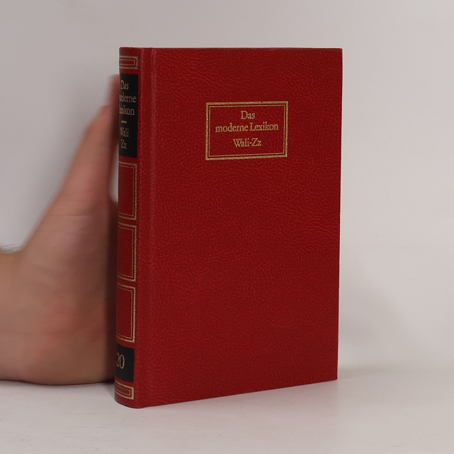 Kolektiv autorů Das moderne Lexikon 20. Wali-Zz