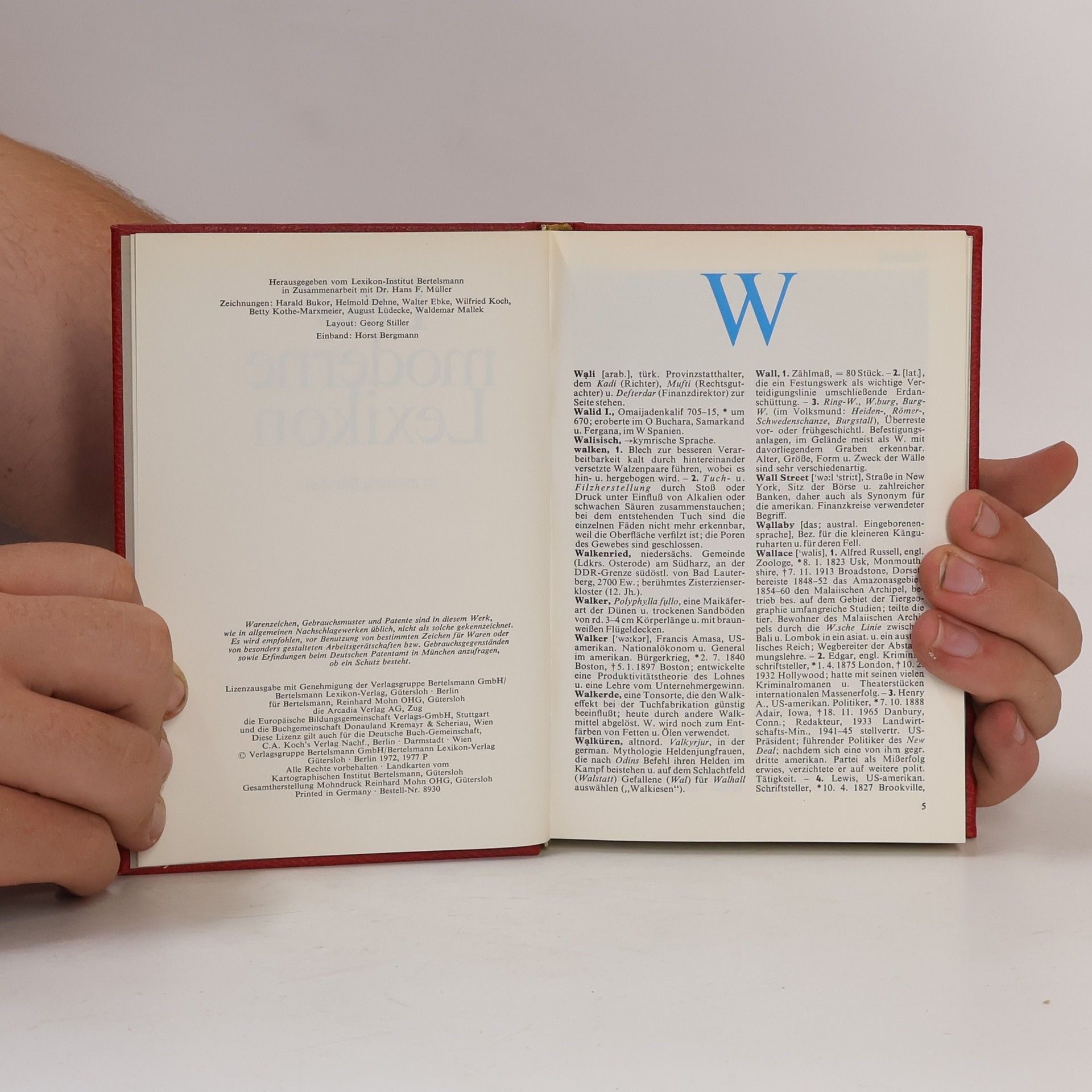 Kolektiv autorů Das moderne Lexikon 20. Wali-Zz