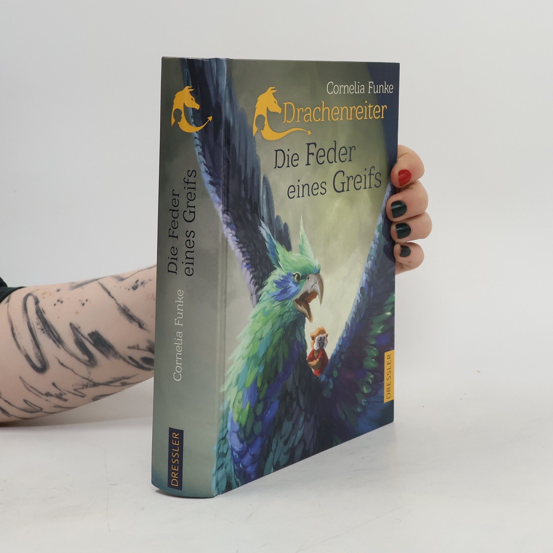 Cornelia Funke Drachenreiter : Die Feder eines Greifs