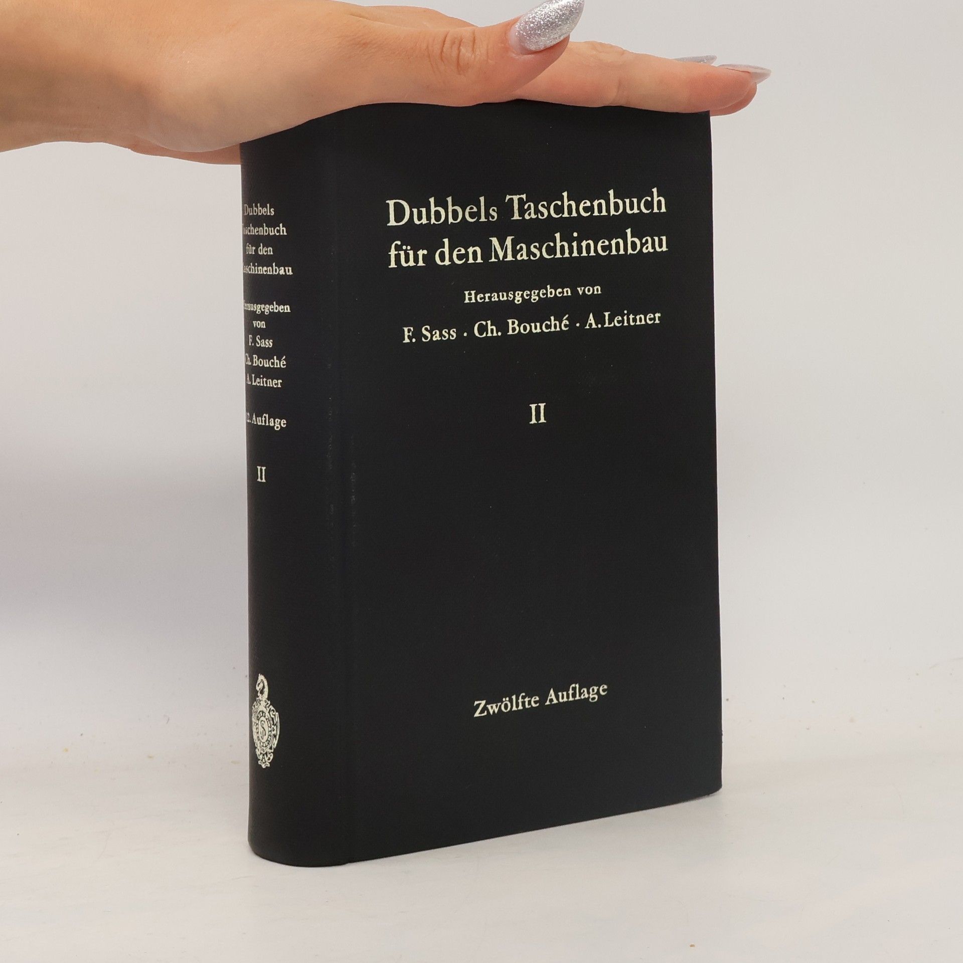 A.Leitner Dubbels Taschenbuch für den Maschinenbau II.
