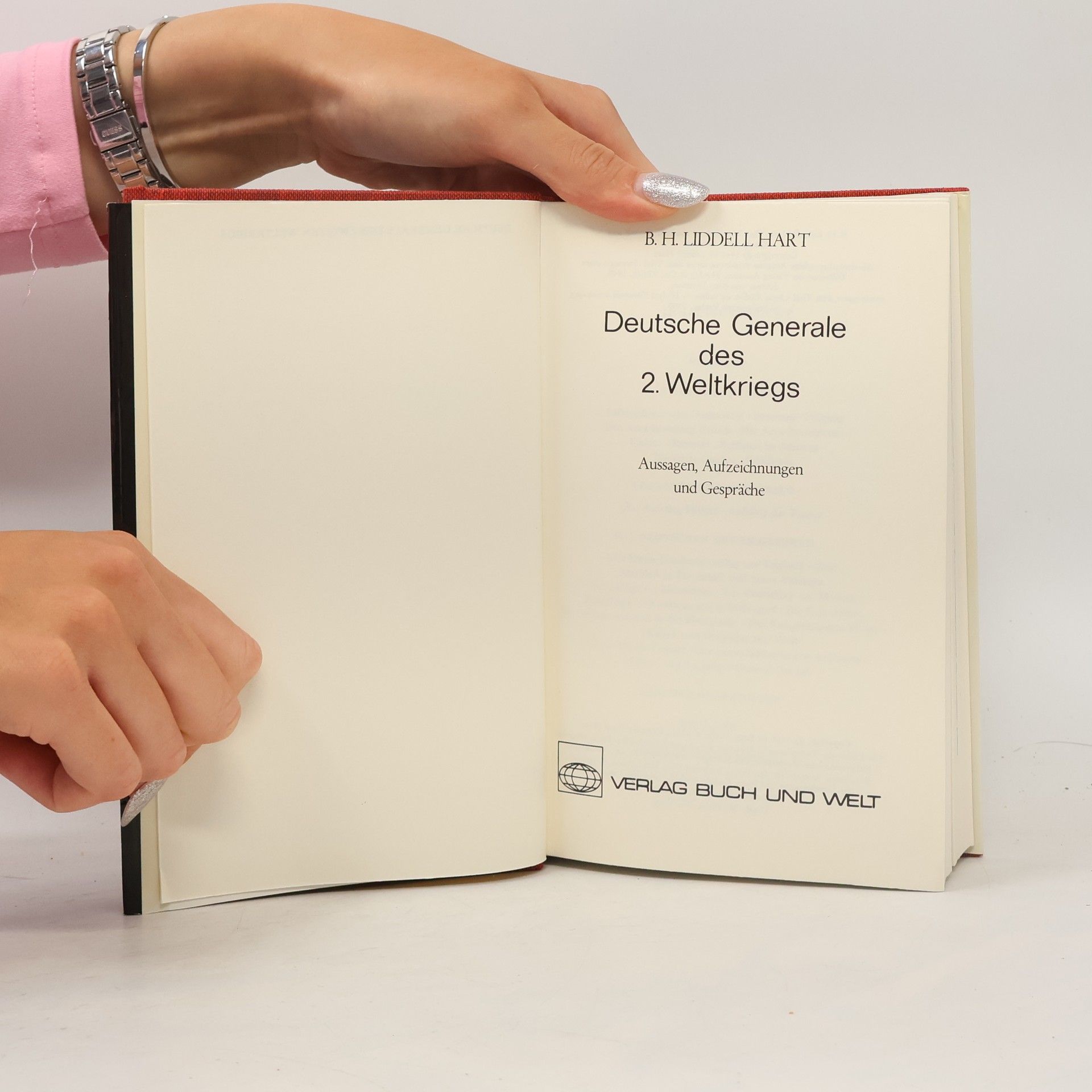 Basil H. Liddell Hart Deutsche Generale des zweiten Weltkriegs