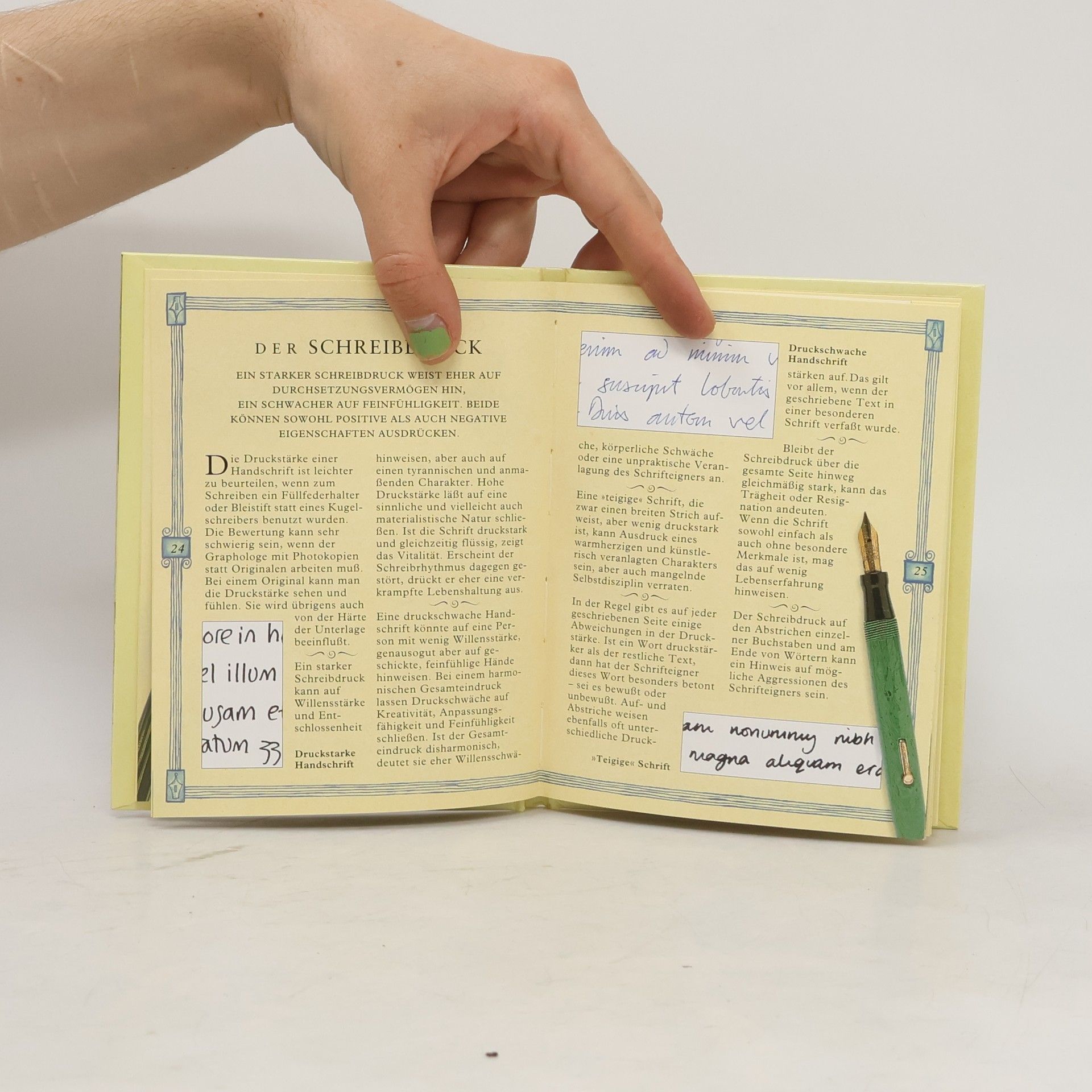David V. Barrett Handschrift - und was sie bedeutet