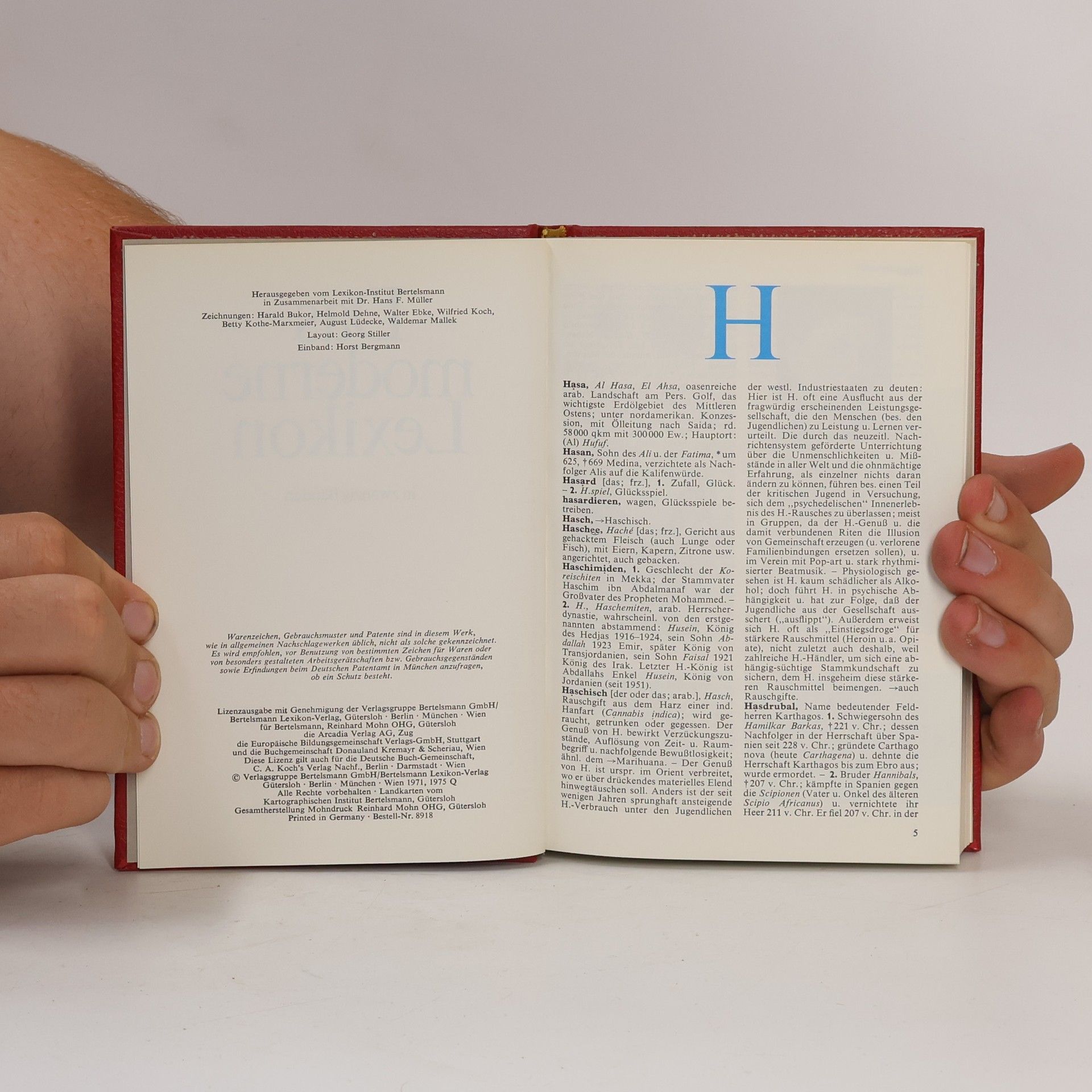 Autorenkollektiv Das moderne Lexikon 8. Has-Ion