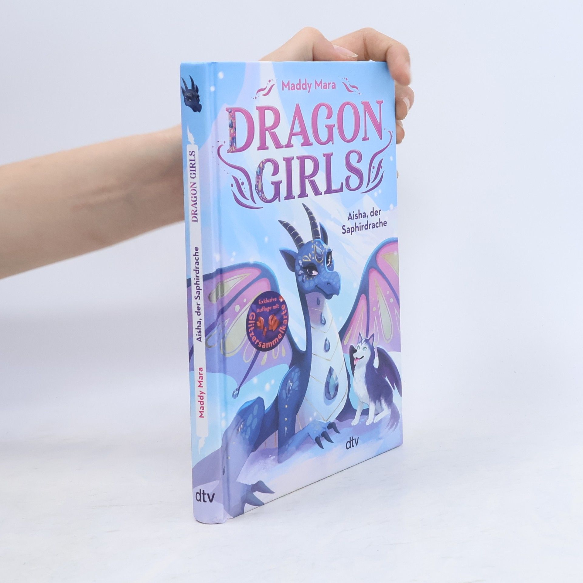 Dragon Girls – Aisha, der Saphirdrache – exklusive Auflage mit Glitzersammelkarte