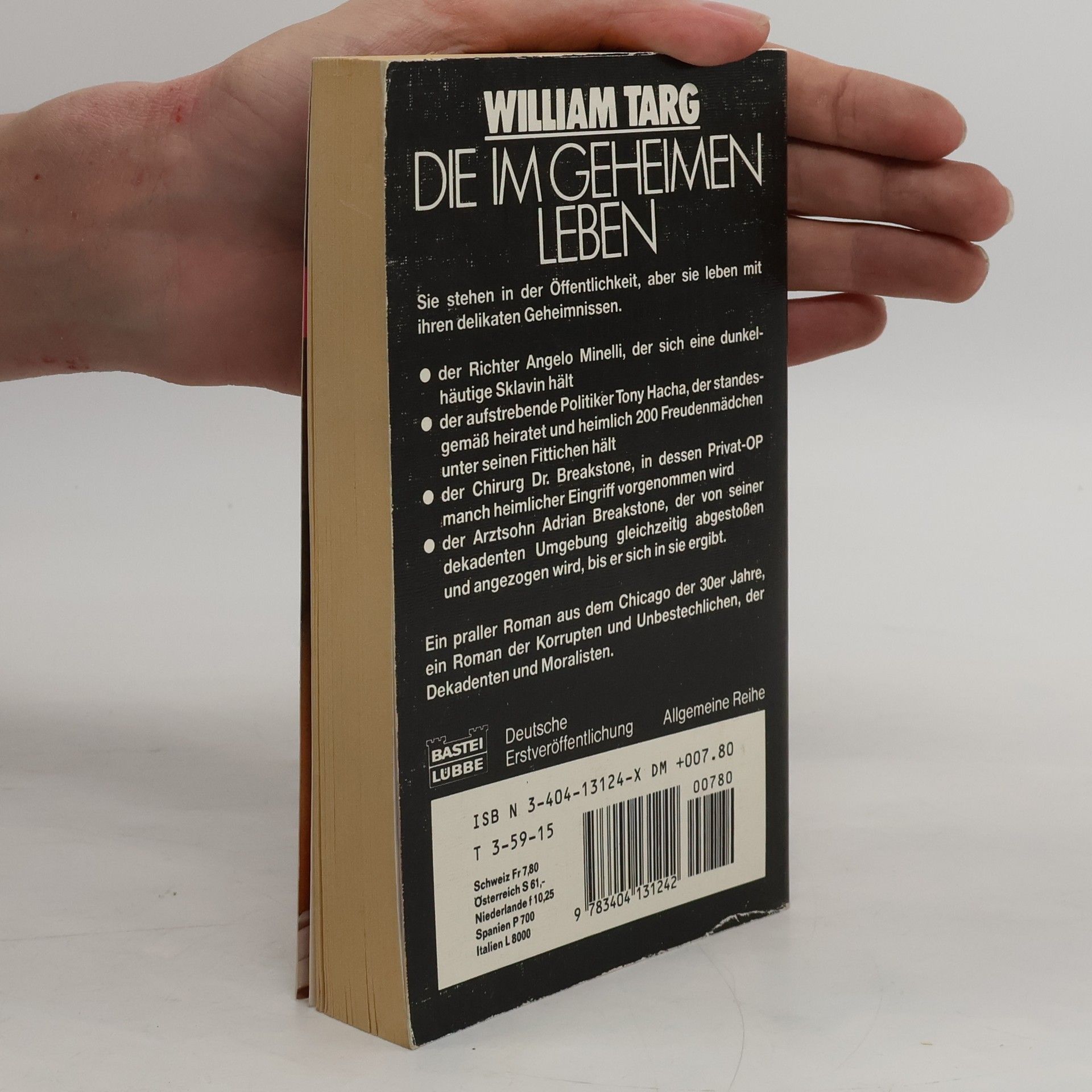 William Targ Die im Geheimen leben