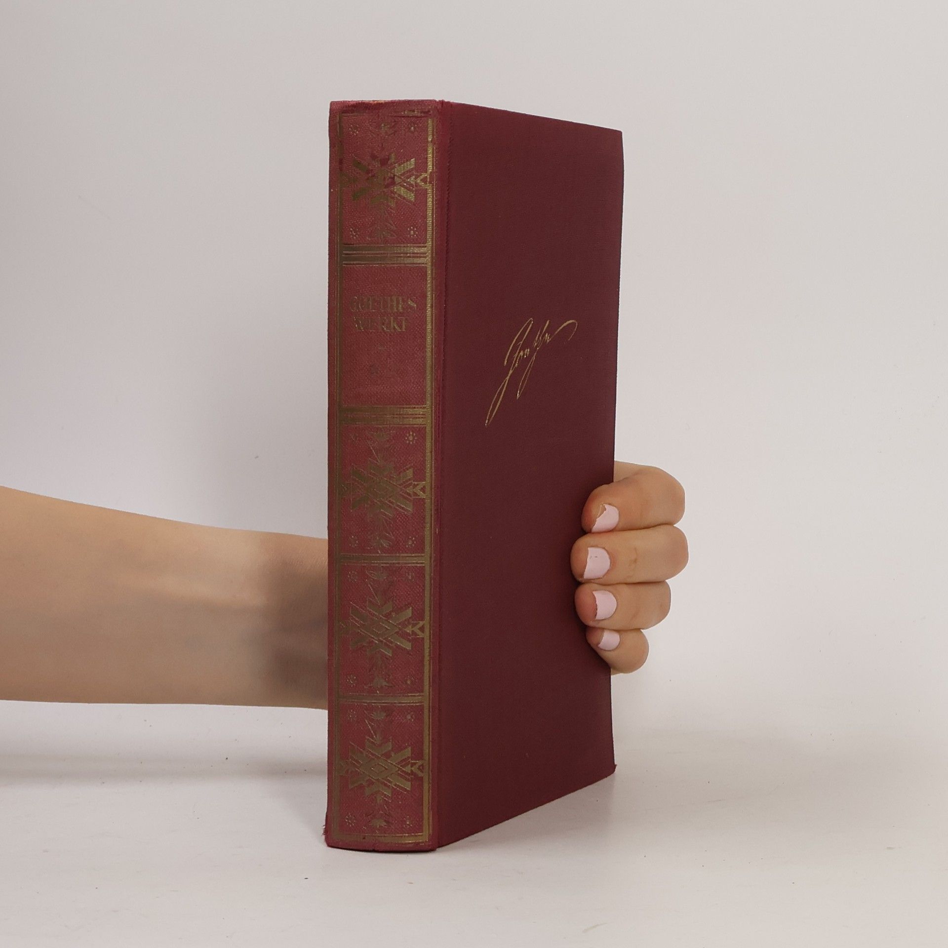 Johann Wolfgang von Goethe Goethes Werke. Band I, Gedichte I