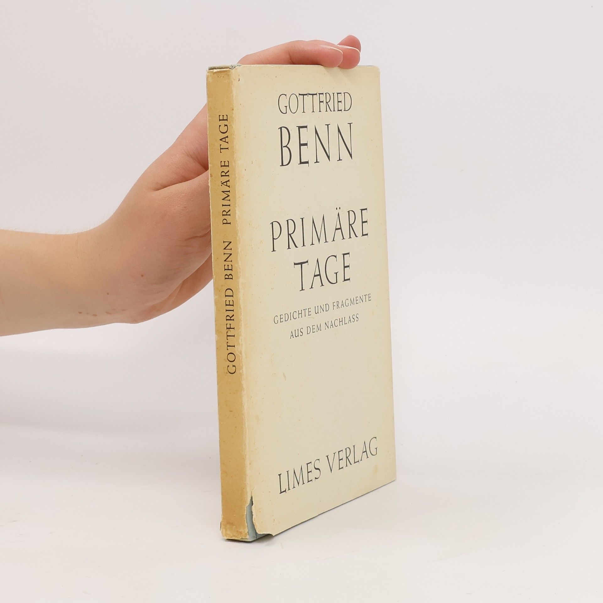 Gottfried Benn Primäre Tage