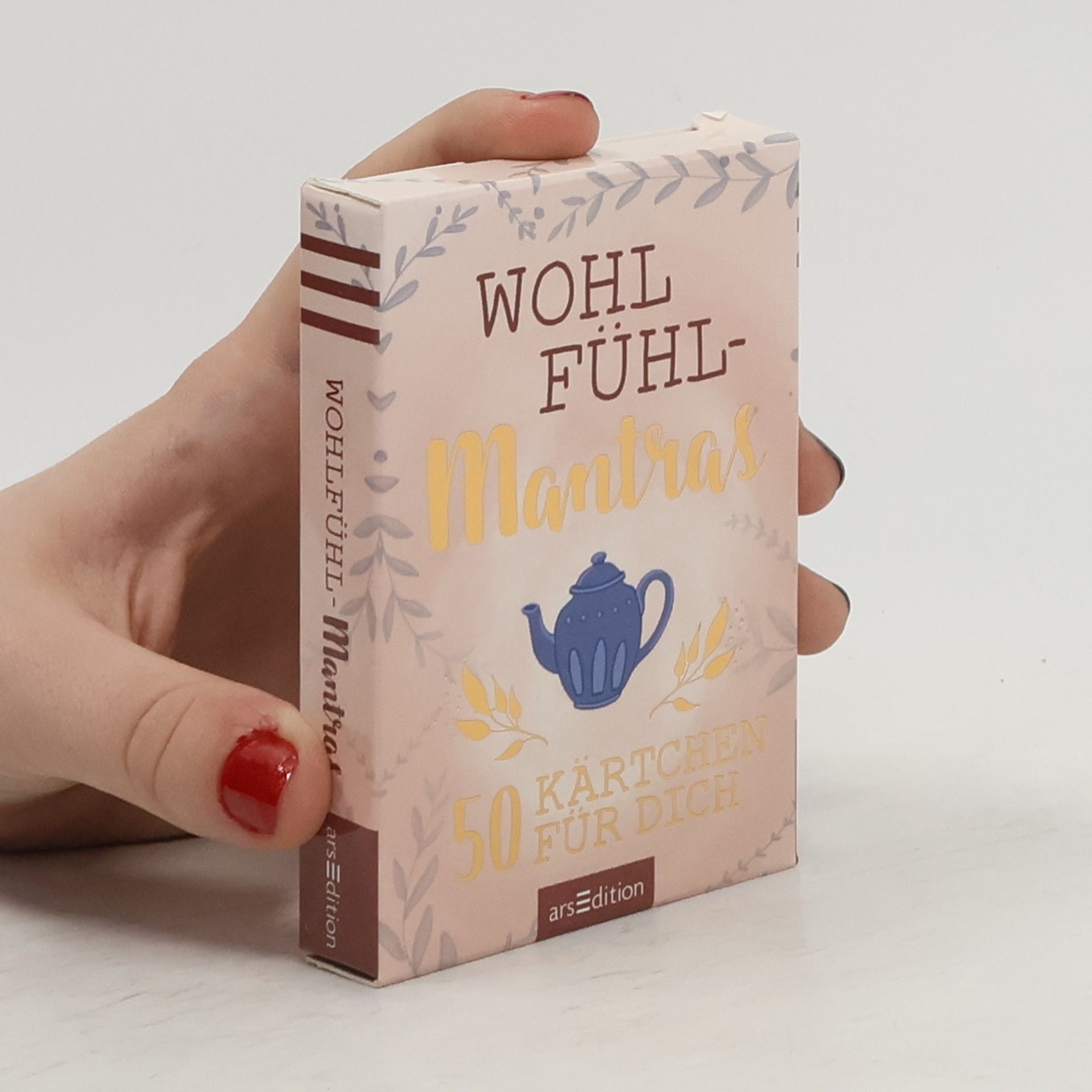 Autorenkollektiv Wohlfühlmantras. 50 Kärtchen für dich