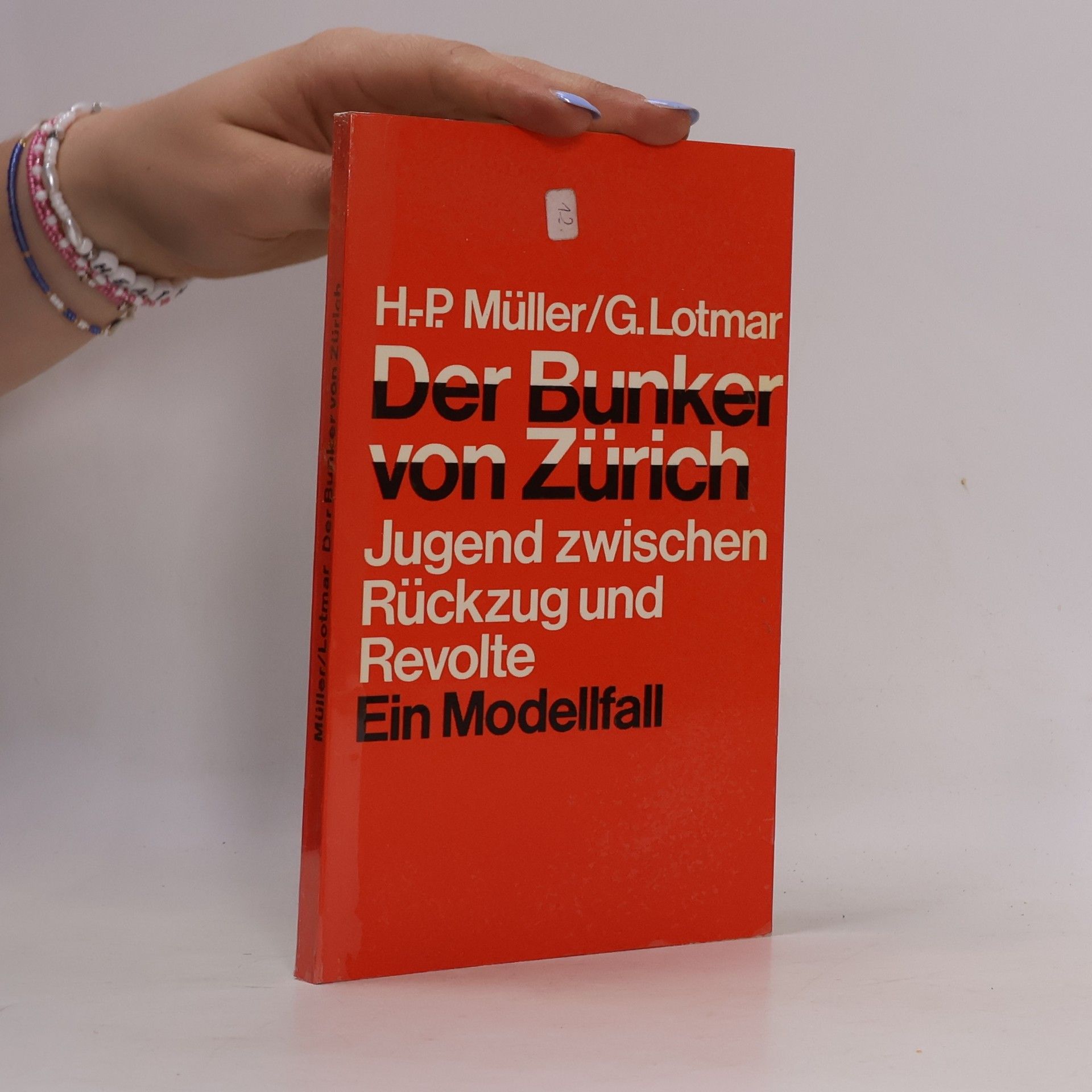 Markus Hans-Peter Müller Der Bunker von Zürich