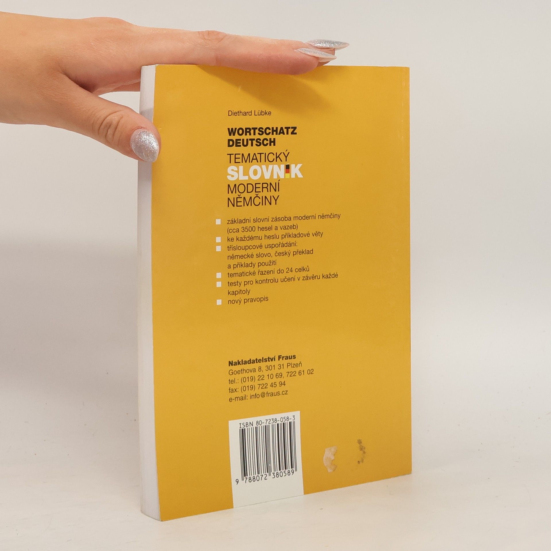 Diethard Lübke Tematický slovník moderní němčiny. Wortschatz Deutsch.